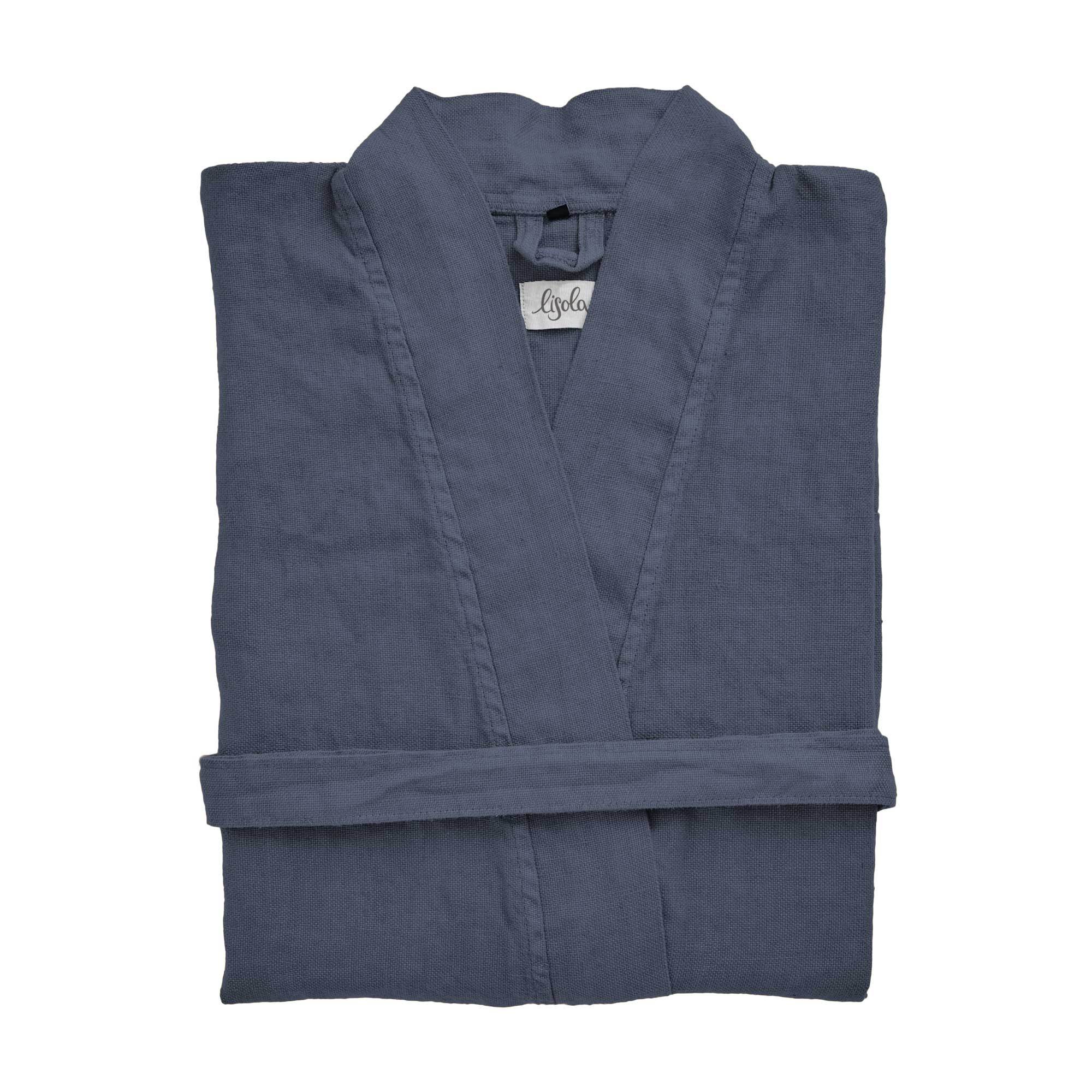 Accappatoio Kimono in Panamà di Puro LINO - Panamà - Image 13