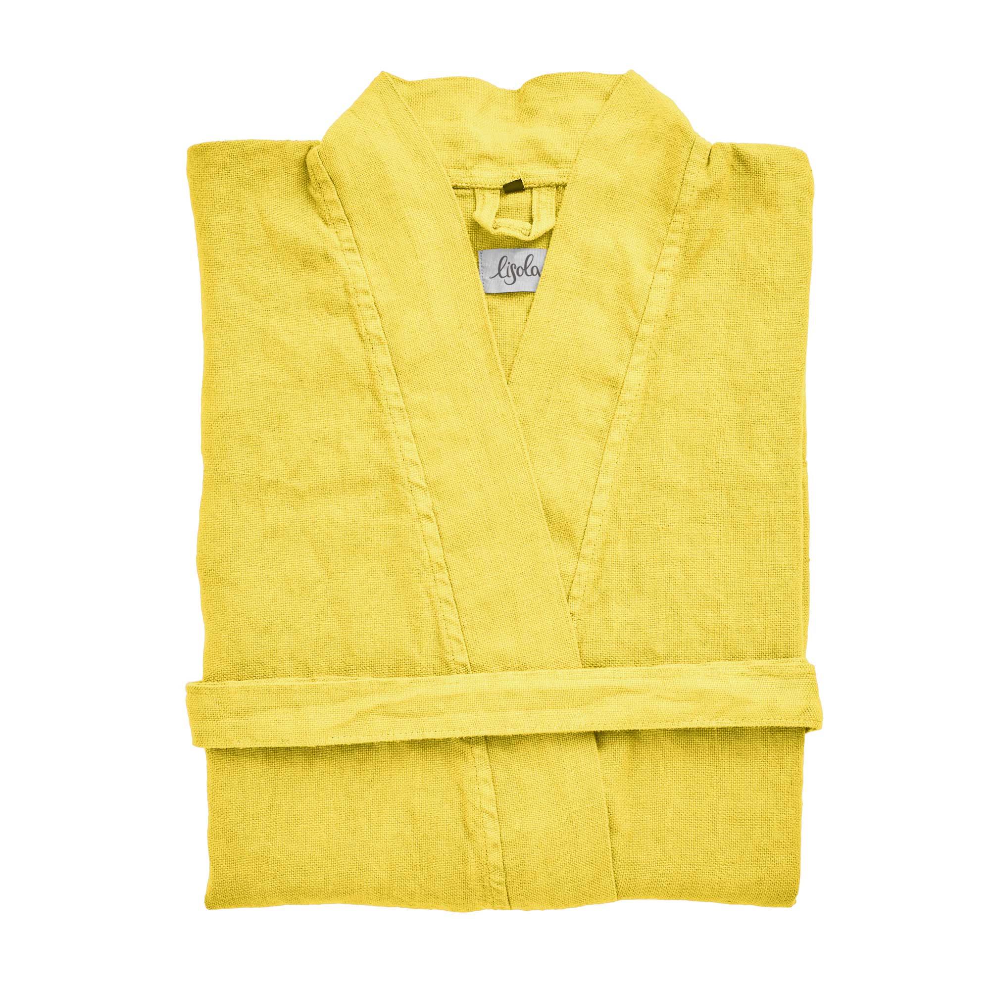 Accappatoio Kimono in Panamà di Puro LINO - Panamà - Image 7