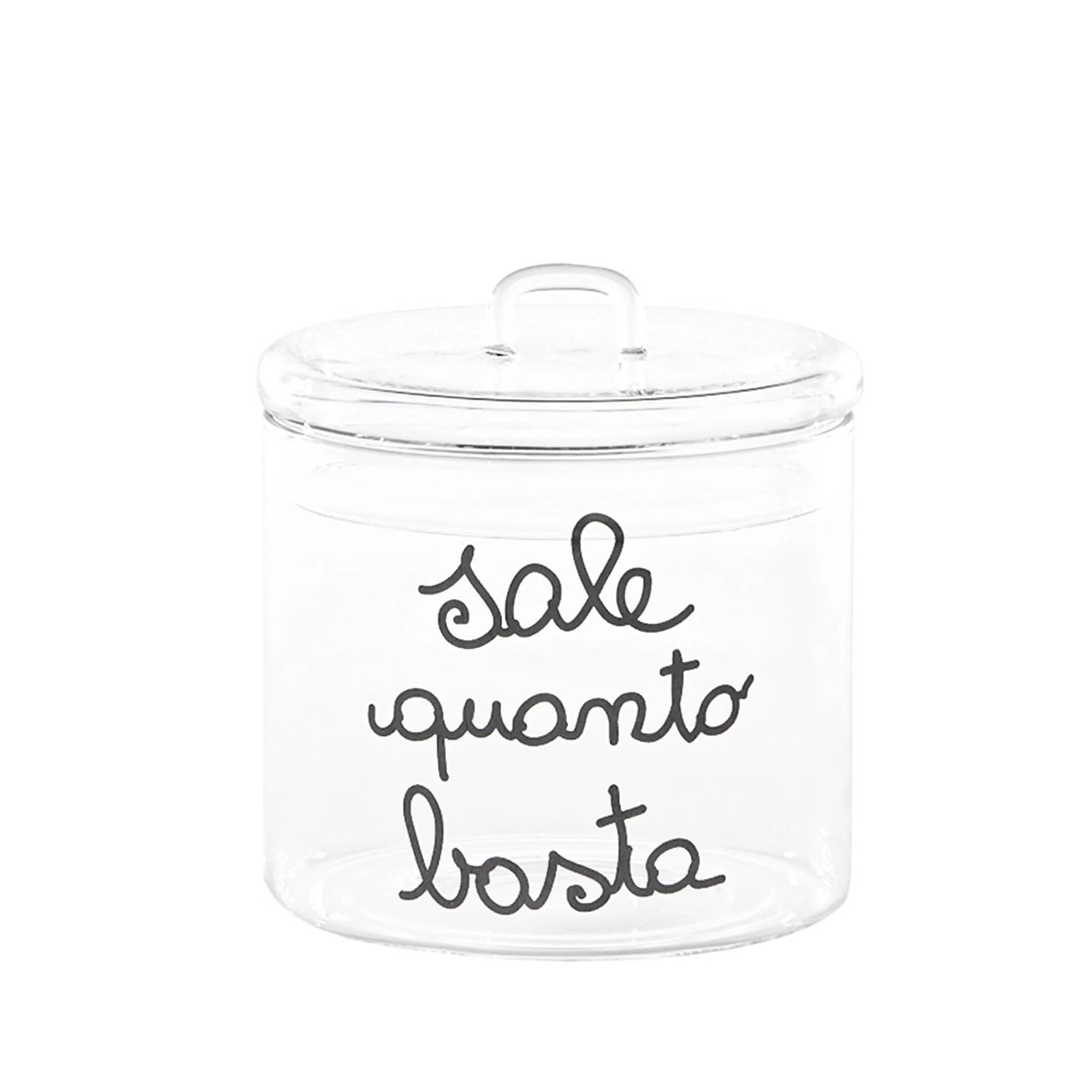 Barattolo in Vetro Borosilicato Serigrafato - Sale Quanto Basta - Image 2