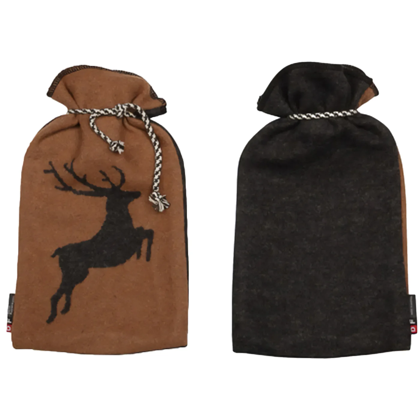Borsa dell'acqua calda in Pile di Cotone fantasia - Deer - Image 3