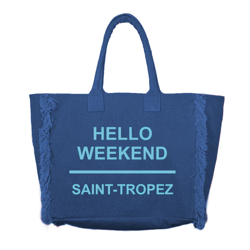 Borsa Mare o Trusse in Puro Cotone Tinta Unita - Hello Weekend - Image 11