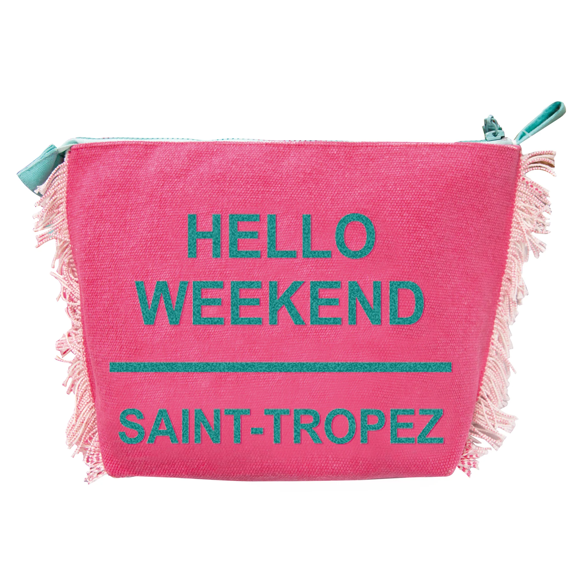 Borsa Mare o Trusse in Puro Cotone Tinta Unita - Hello Weekend - Image 16
