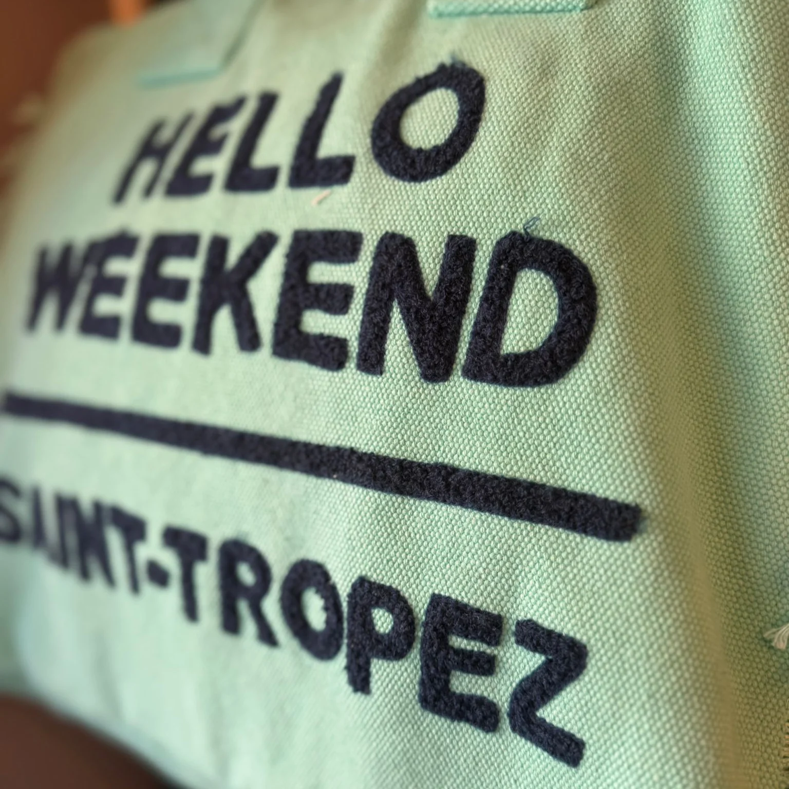 Borsa Mare o Trusse in Puro Cotone Tinta Unita - Hello Weekend - Image 3