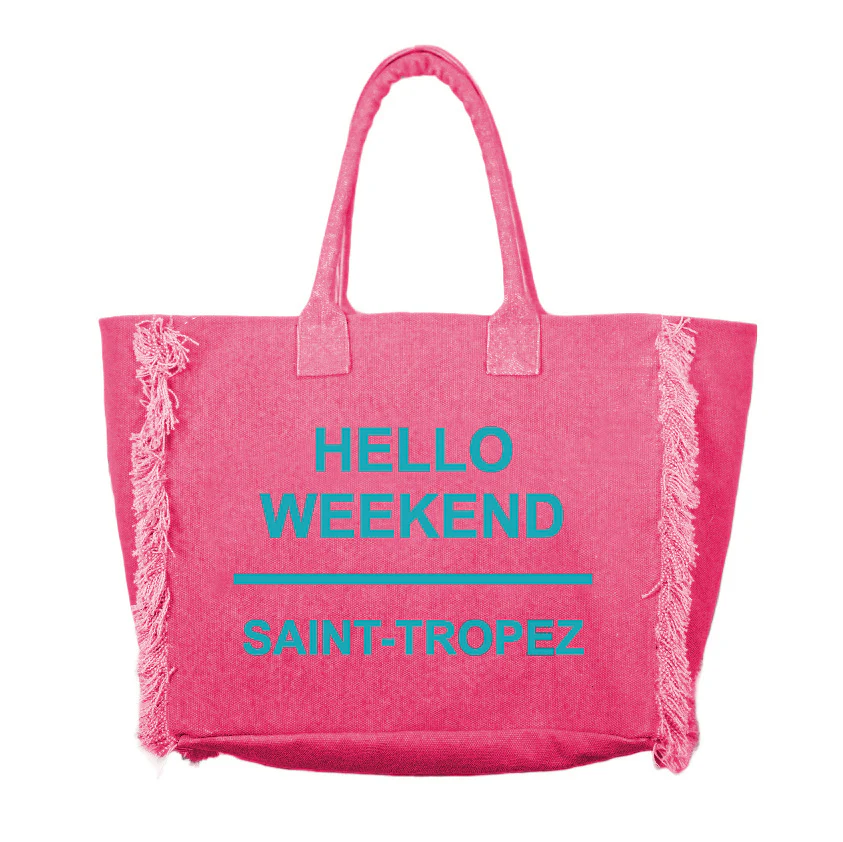 Borsa Mare o Trusse in Puro Cotone Tinta Unita - Hello Weekend - Image 6