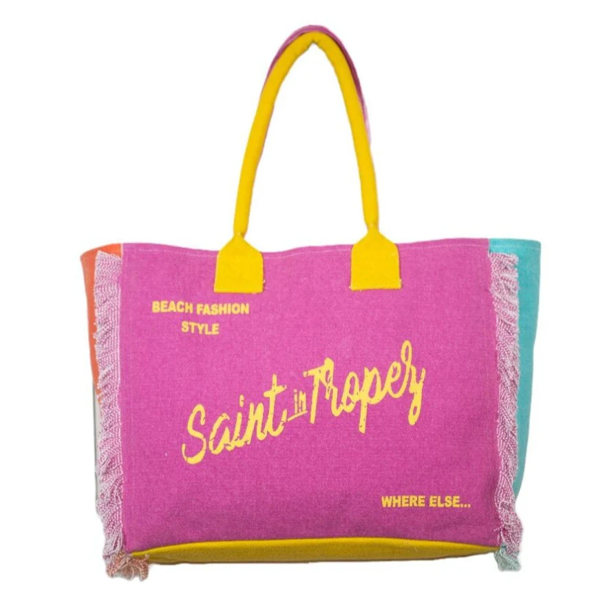 Borsa Mare o Trousse in Puro Cotone Fantasia Stampata - Icone - Image 4