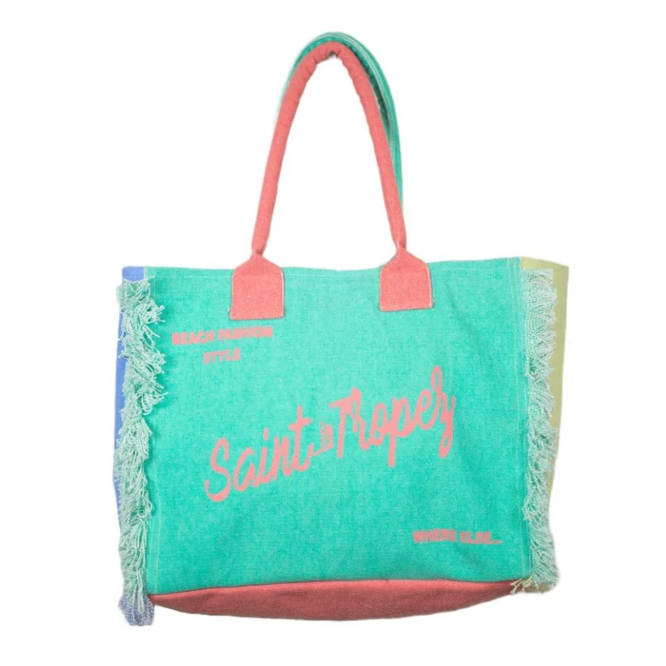 Borsa Mare o Trousse in Puro Cotone Fantasia Stampata - Icone - Image 6