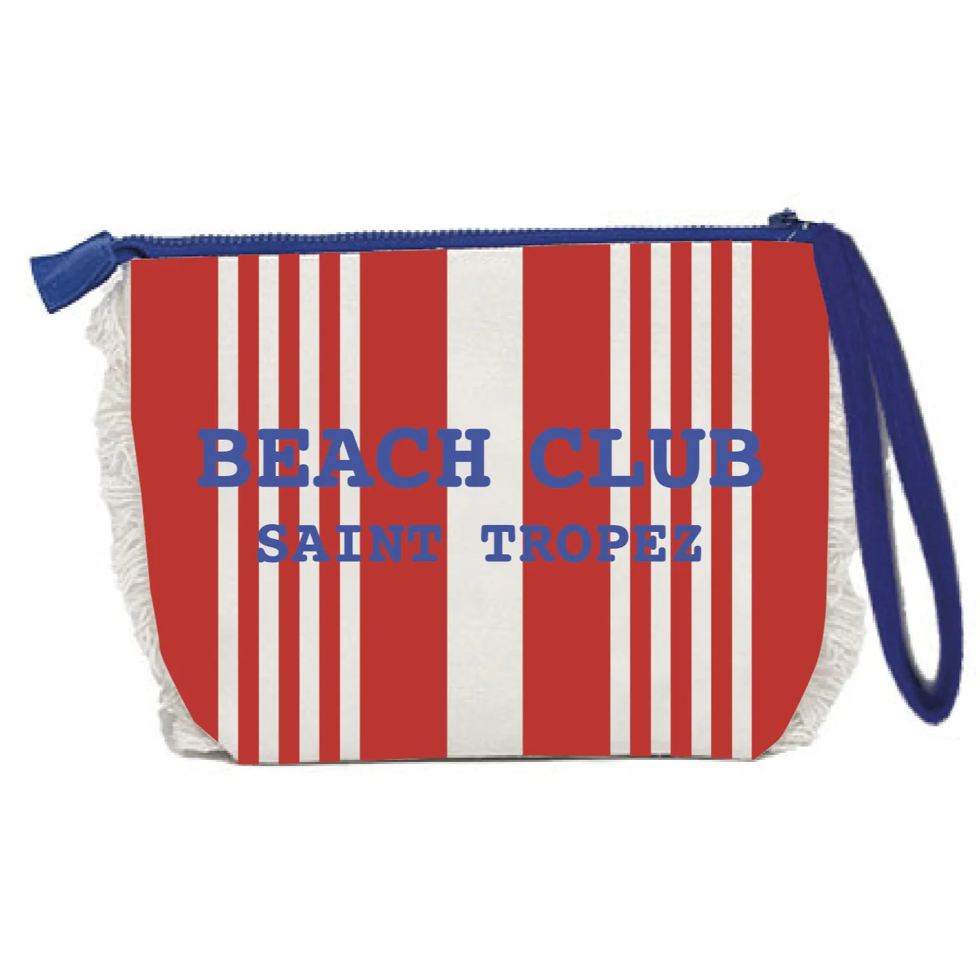 Borsa Mare o Trousse in Spugna di Cotone Rigato - Beach Club - Image 9
