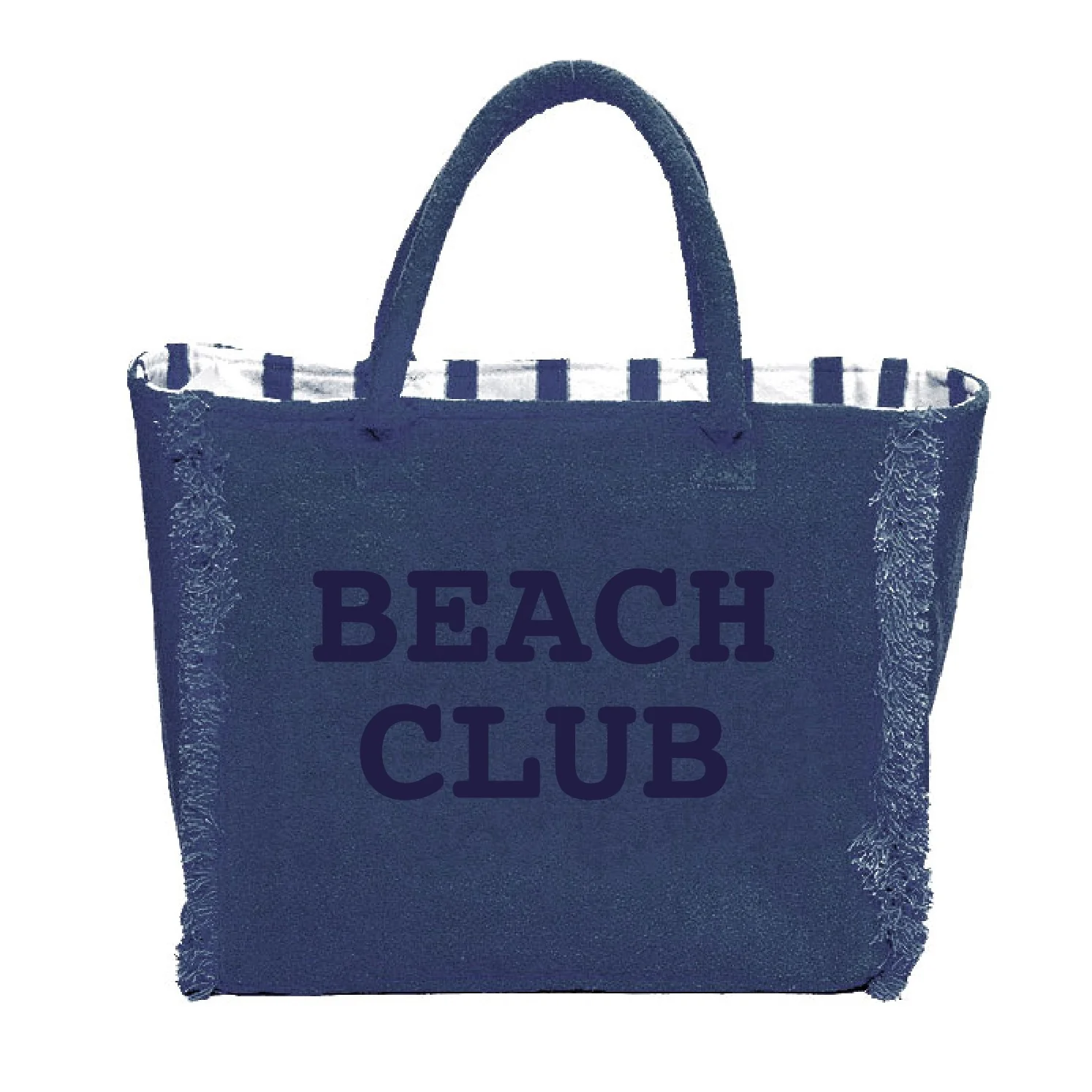 Borsa Mare o Trousse in Spugna di Cotone Tinta Unita - Beach Club - Image 4