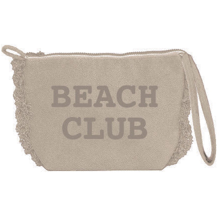 Borsa Mare o Trousse in Spugna di Cotone Tinta Unita - Beach Club - Image 7
