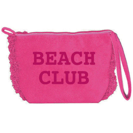 Borsa Mare o Trousse in Spugna di Cotone Tinta Unita - Beach Club - Image 9