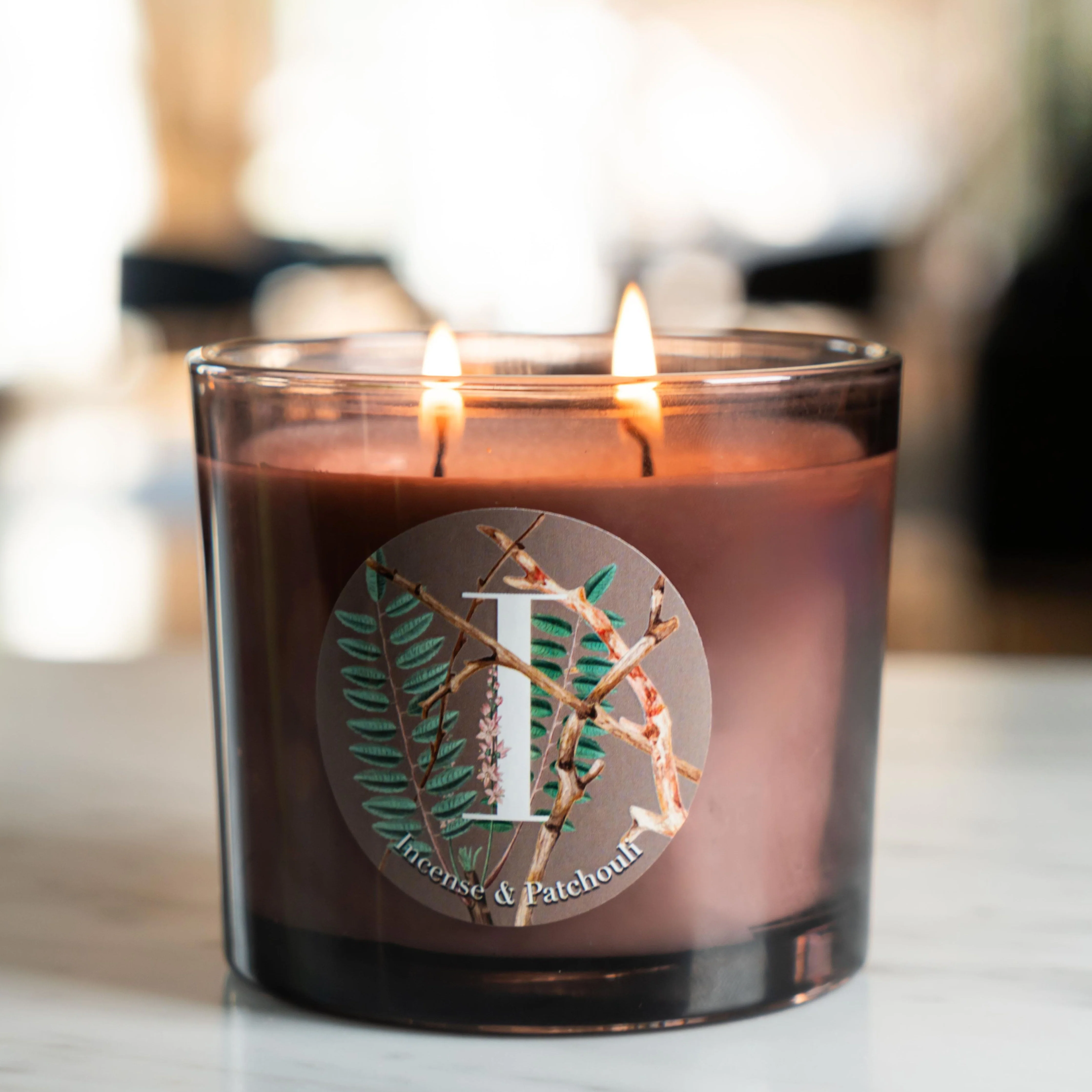Candela Profumata Fragranza Incenso e Patchouli - Incense & Patchouli