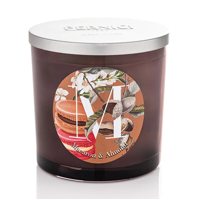 Candela Profumata Fragranza Mandorla e Macaron - Macaron & Almond - Image 2