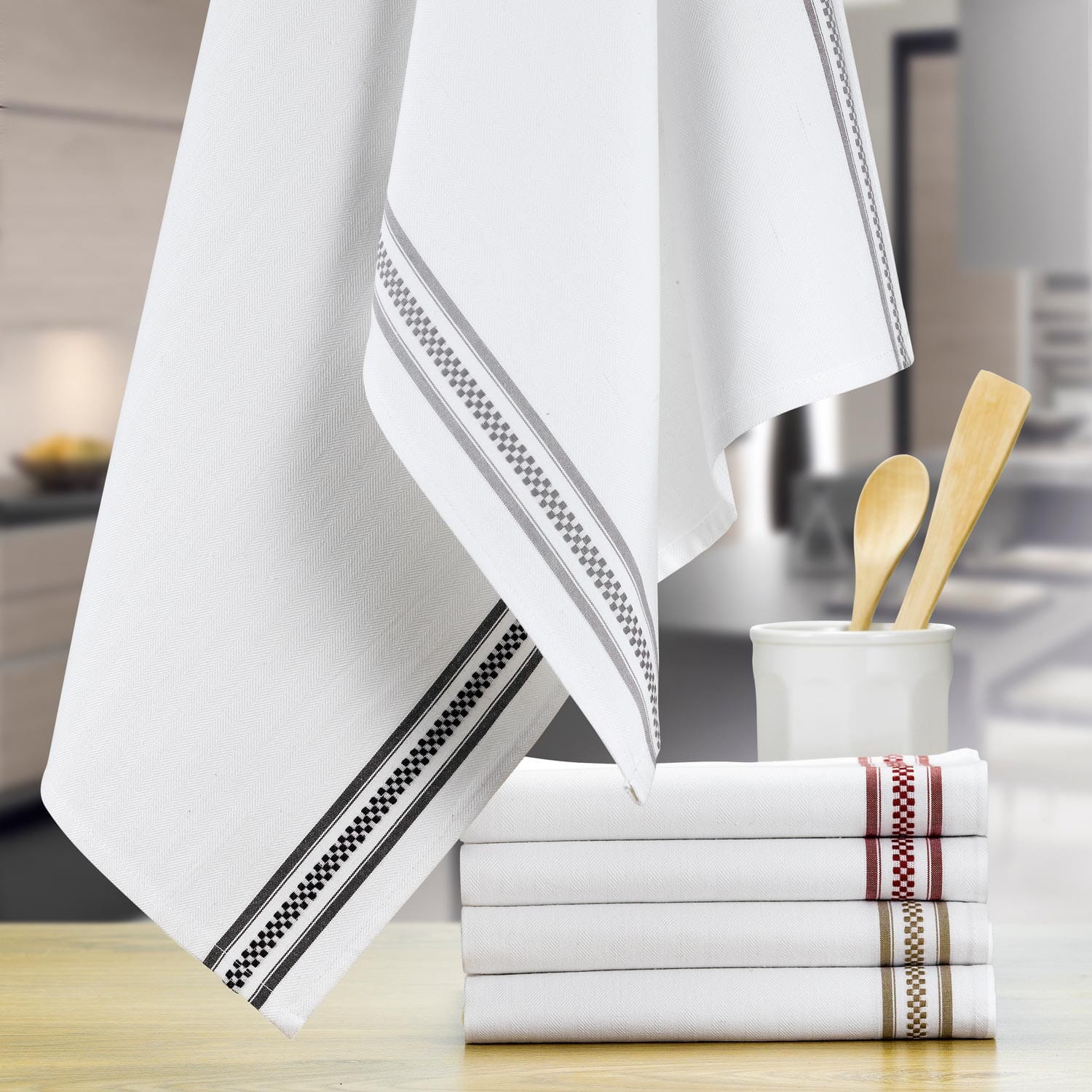 Canovaccio in Cotone Rigato - Damier