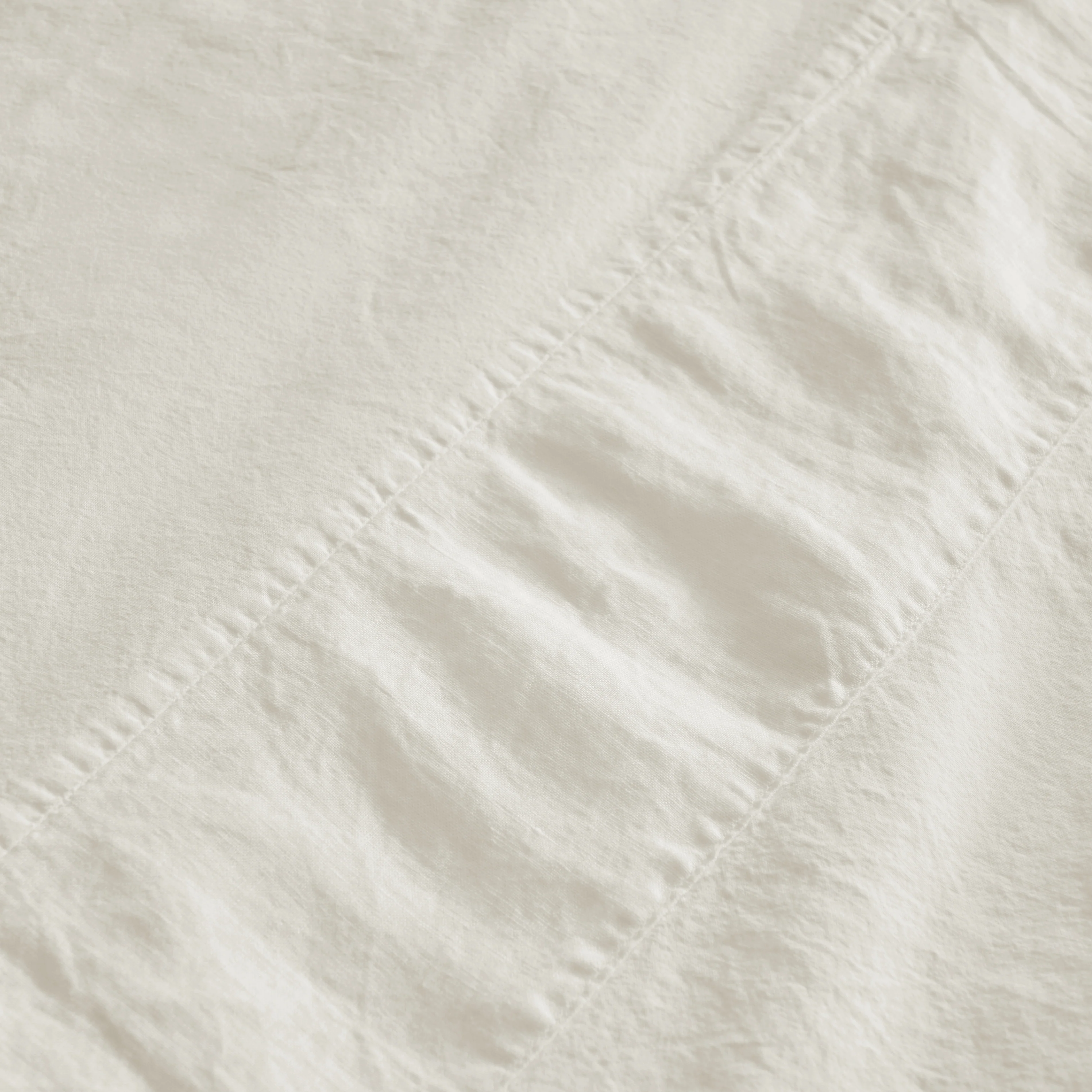 Completo Lenzuola Cotone e Lino StoneWashed No Stiro - Loira - Image 10
