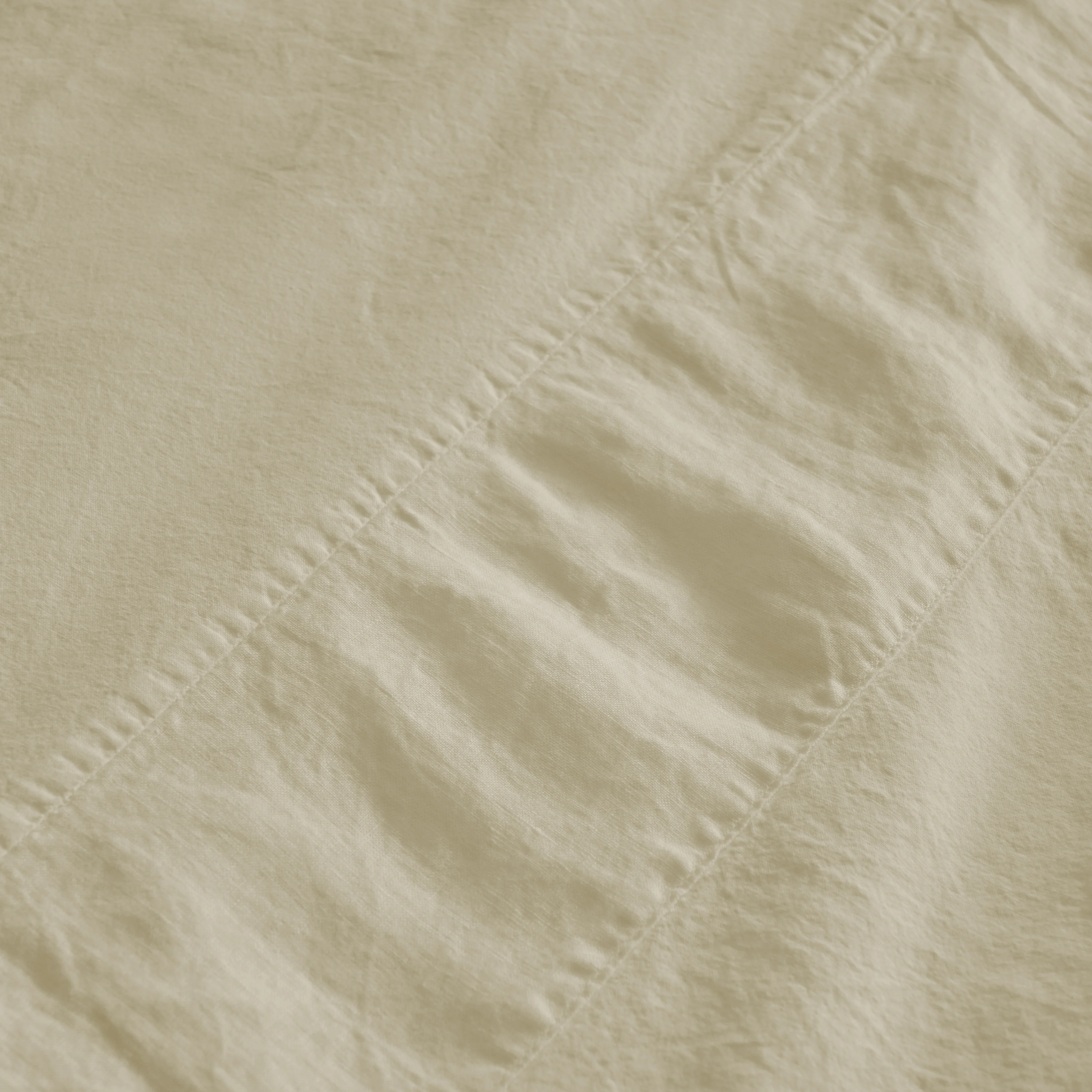 Completo Lenzuola Cotone e Lino StoneWashed No Stiro - Loira - Image 14