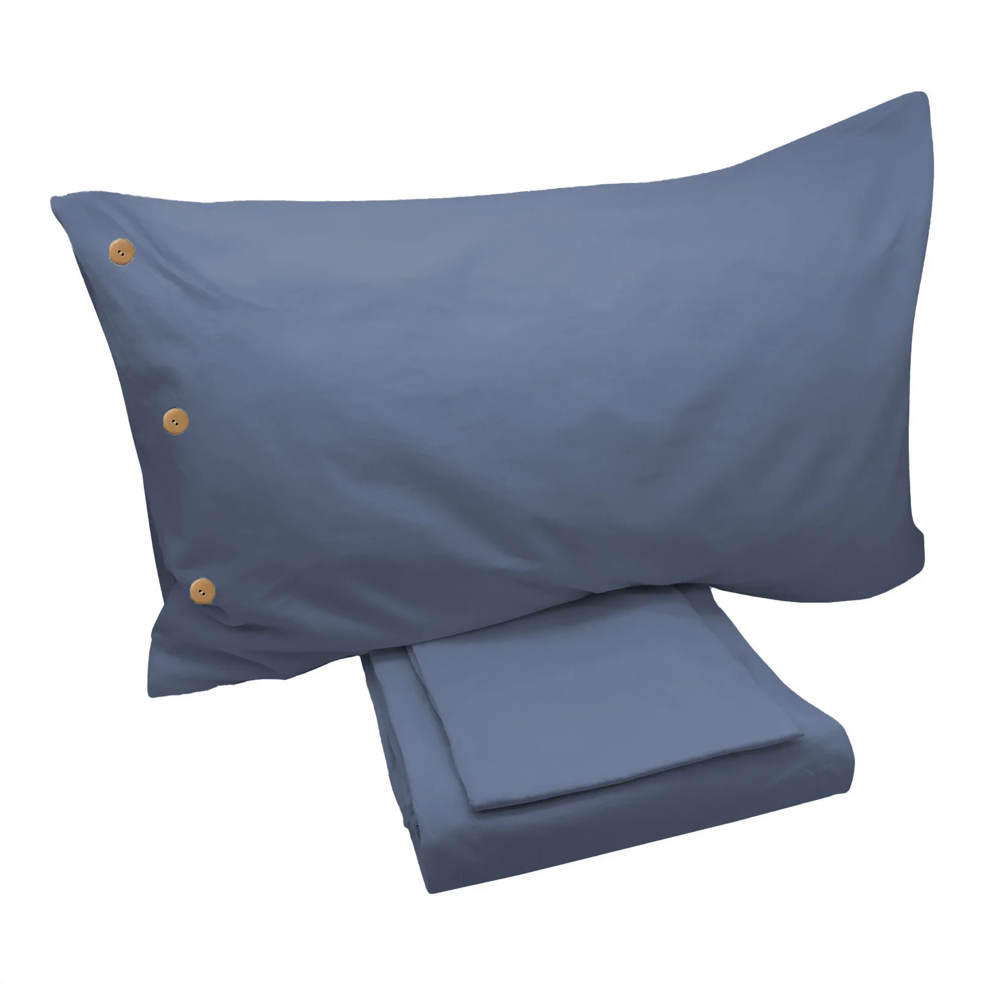 Completo Lenzuola di Cotone StoneWashed No Stiro - Daniel - Image 15