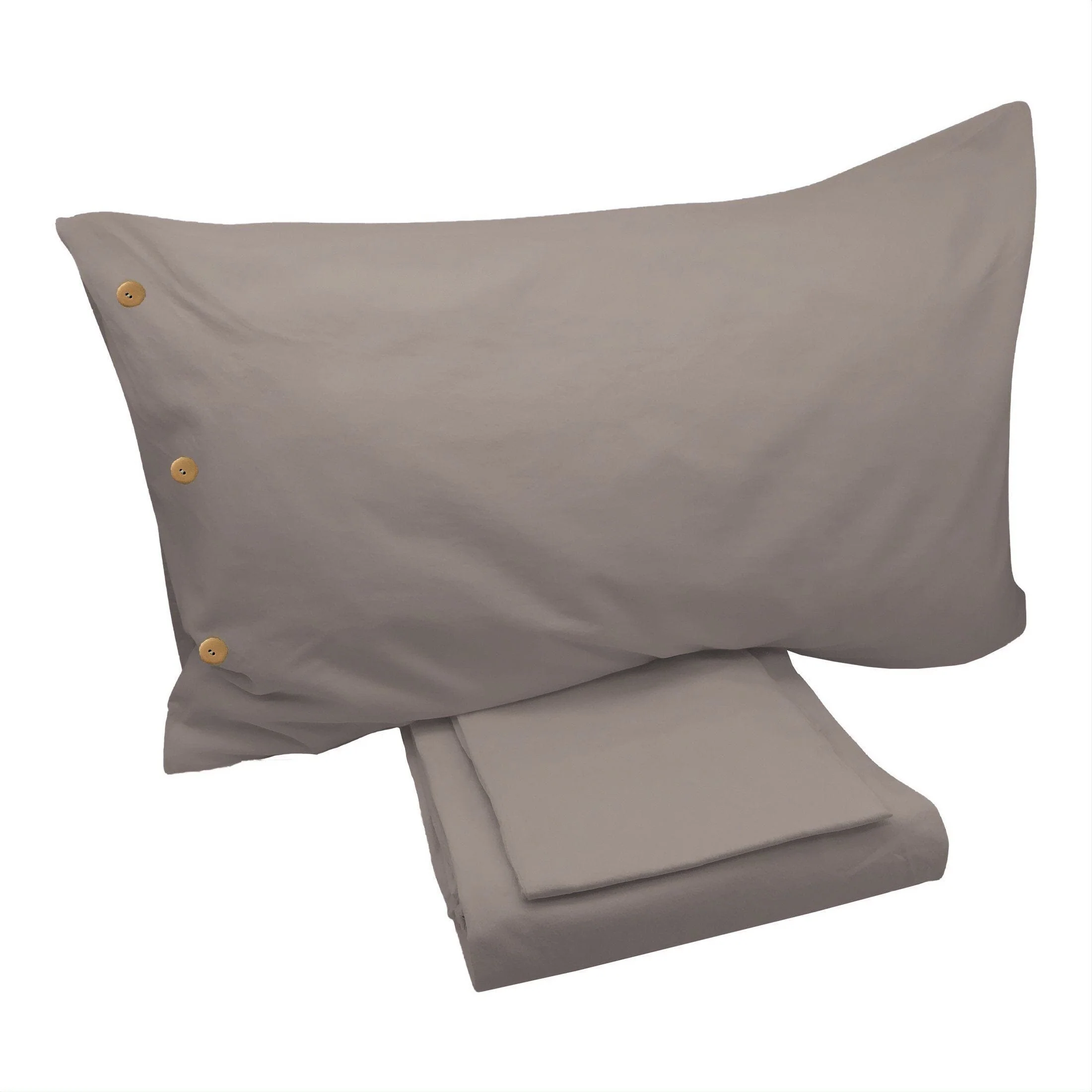 Completo Lenzuola di Cotone StoneWashed No Stiro - Daniel - Image 6
