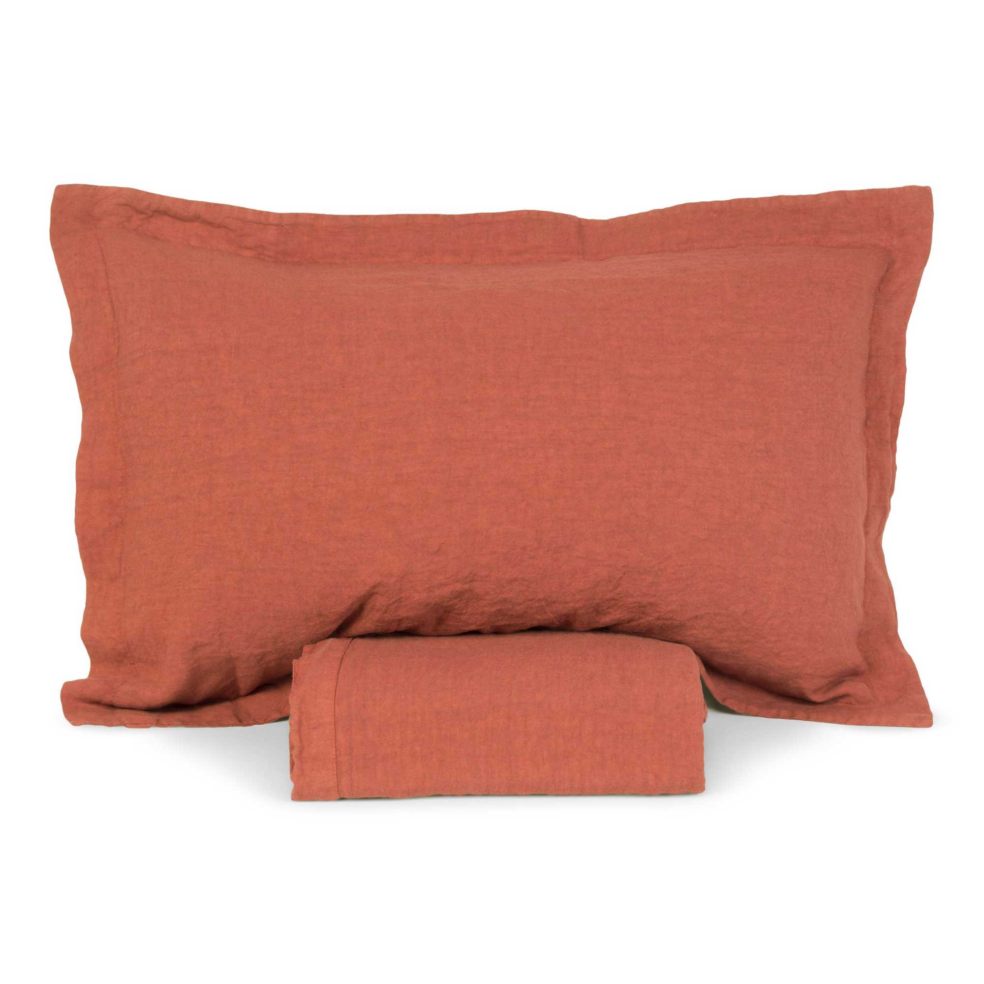 Completo Lenzuola in Puro Lino StoneWashed No Stiro - Luxury - Image 13