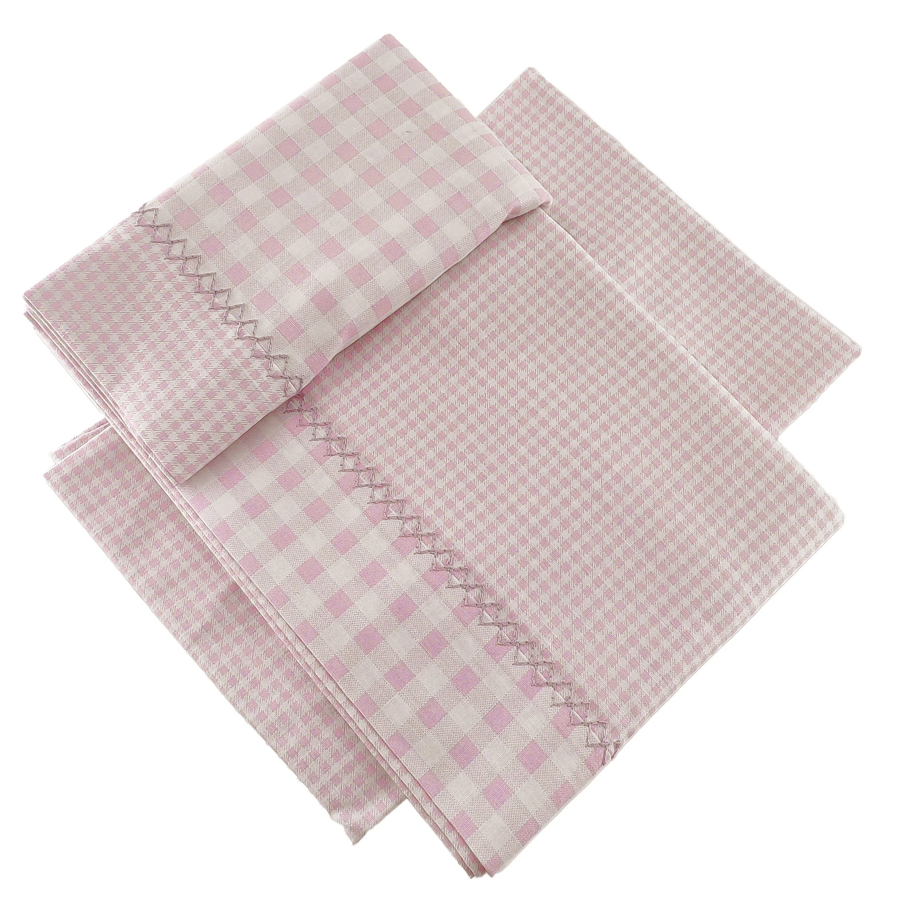 Completo Lenzuoline in Cotone con Fantasia Check - Pisolo - Image 3
