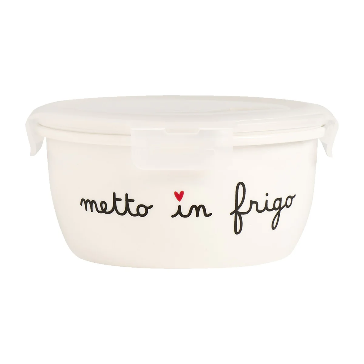 Contenitore in Grès Serigrafata - Metto in Frigo - Image 2