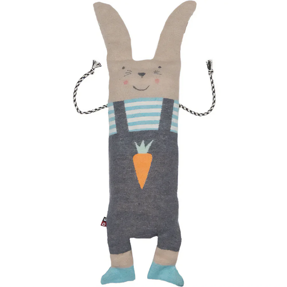 Coperta Estiva in Cotone con Peluche Porta Coperta - Bunny - Image 3