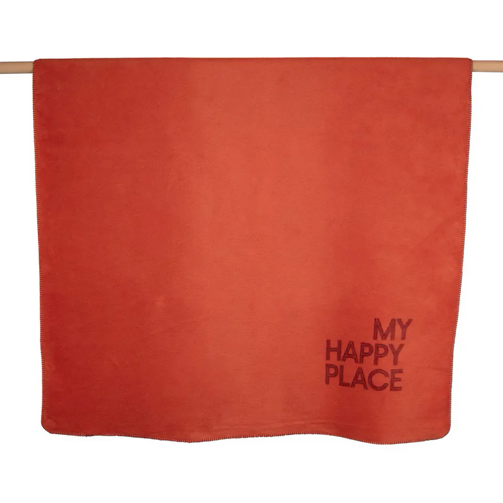 Coperta in Velluto di Cotone Tinta Unita - My Happy Place - Image 3
