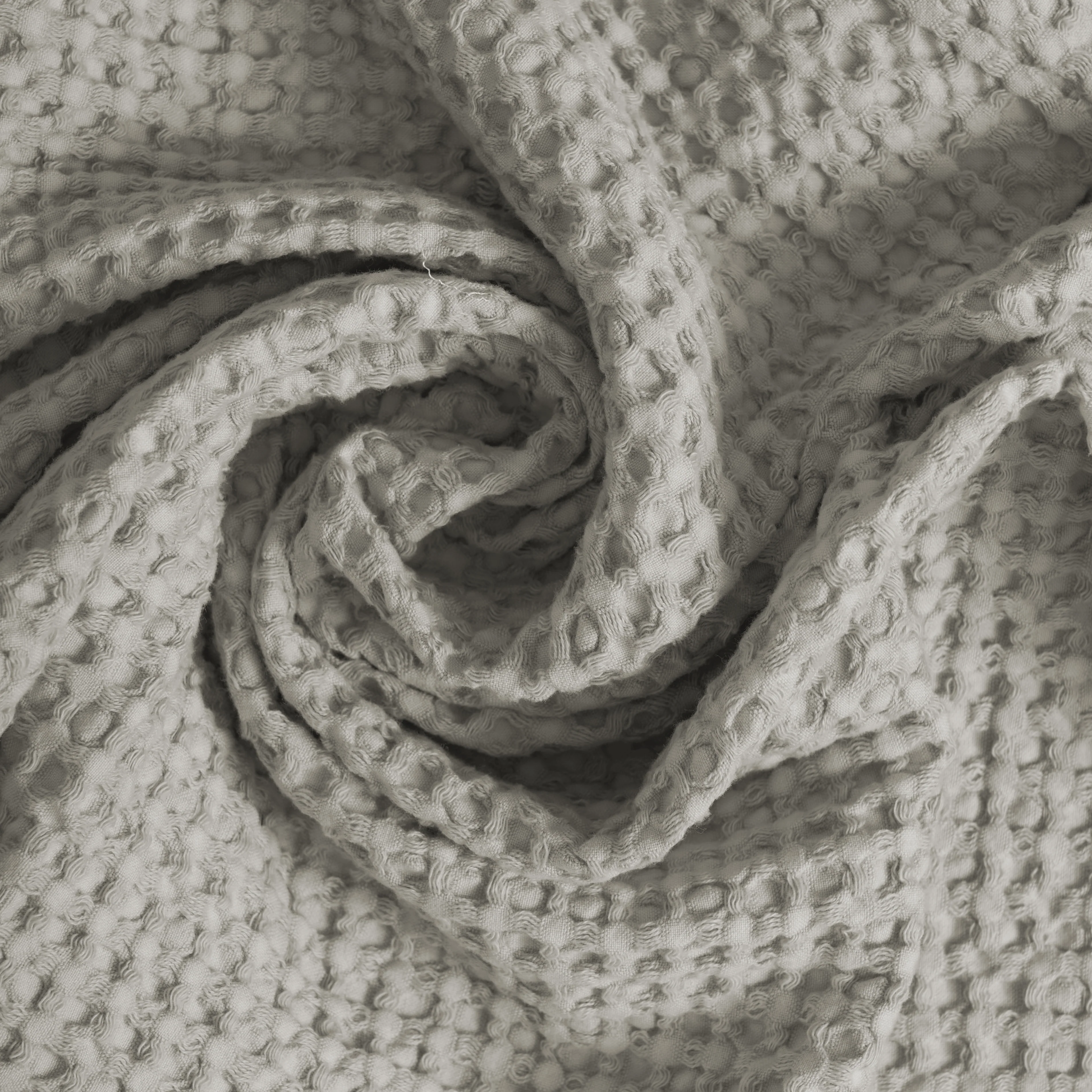 Coppia Nido d'Ape Stonewashed con Bordo in Lino - Jaspy - Image 22