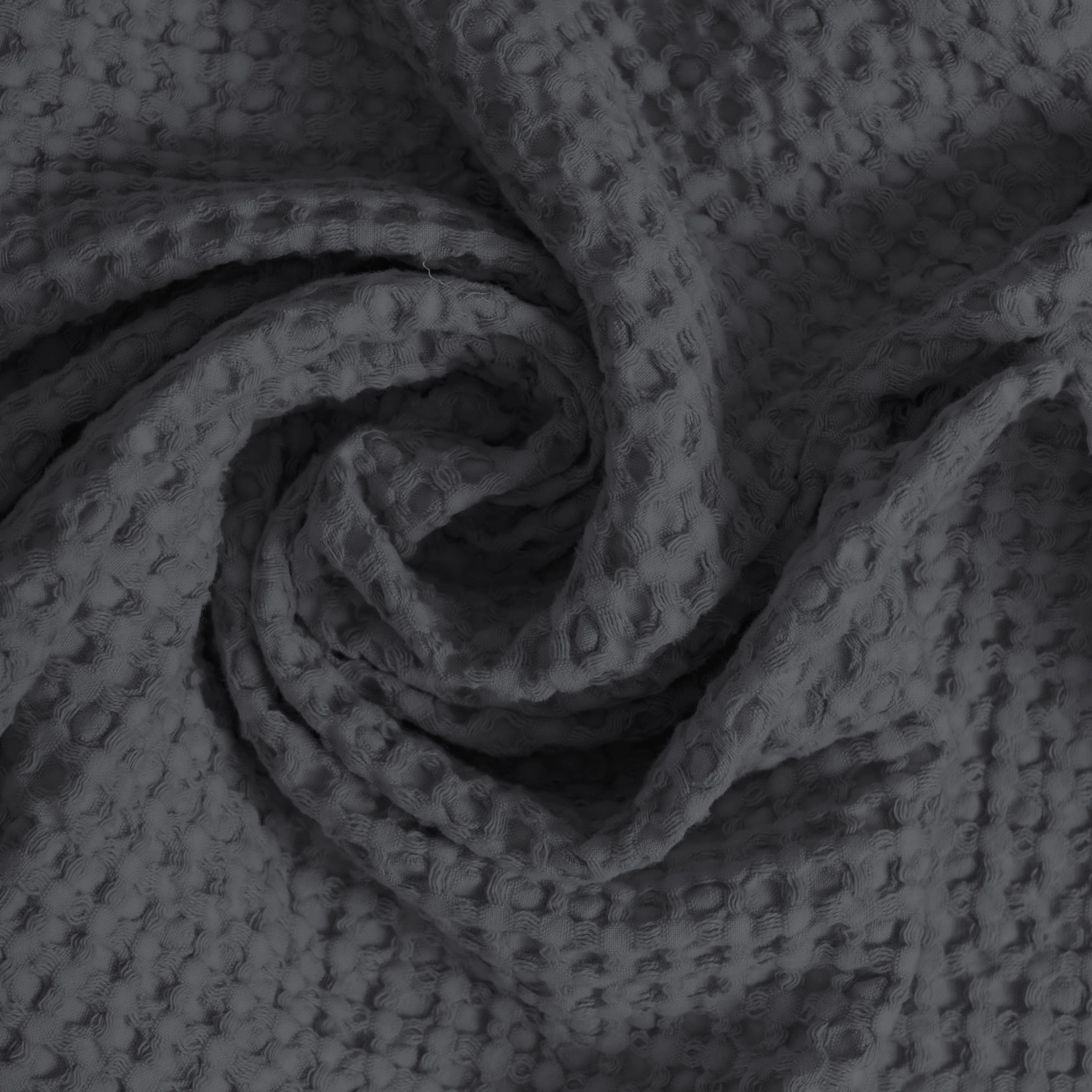 Coppia Nido d'Ape Stonewashed con Bordo in Lino - Jaspy - Image 55