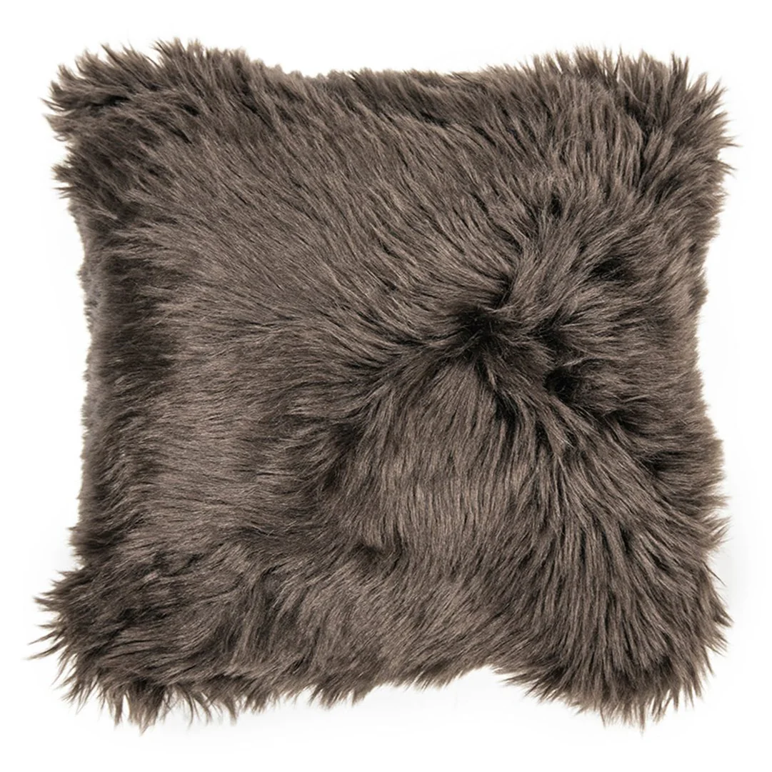 Copricuscino a Pelo Lungo - Eskimo - Image 13