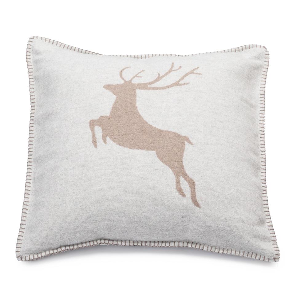 Copricuscino in cotone Fantasia - Deer - Image 3