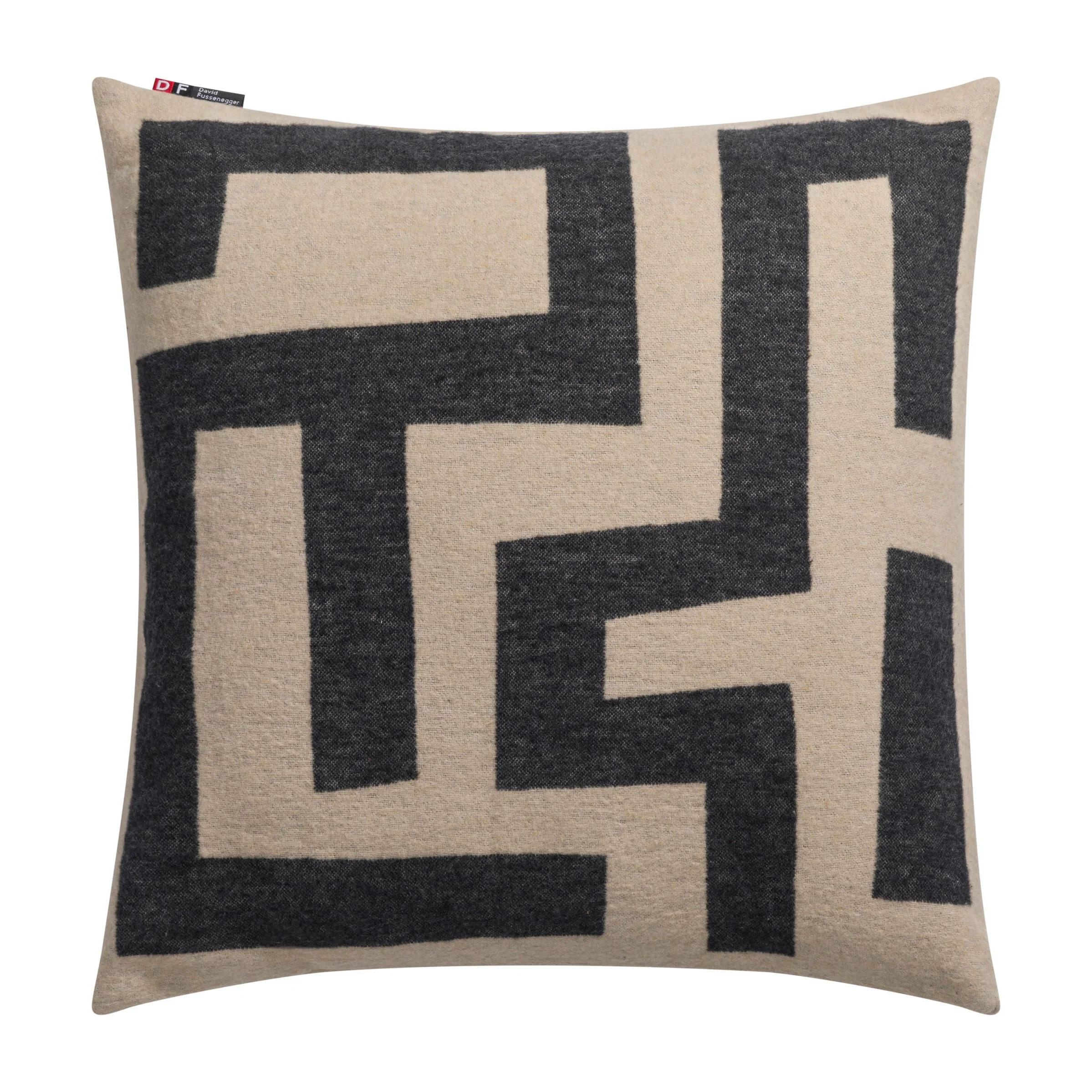 Copricuscino in cotone Fantasia Geometrica - Maze - Image 4