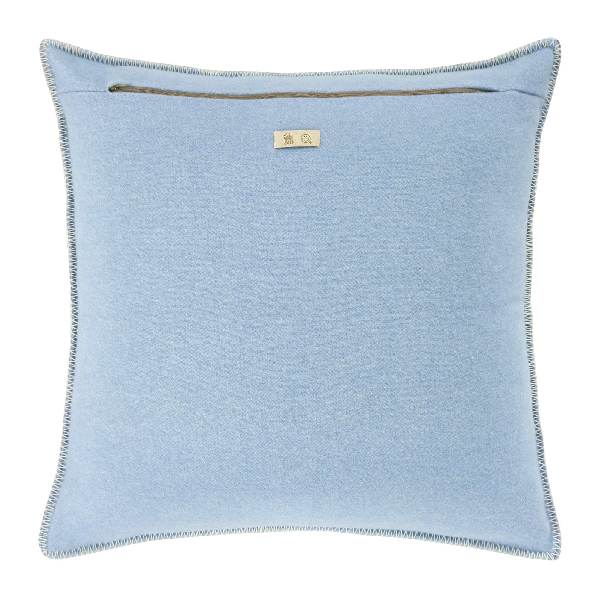 Copricuscino in Lana con Lavorazione Jacquard - Face - Image 15