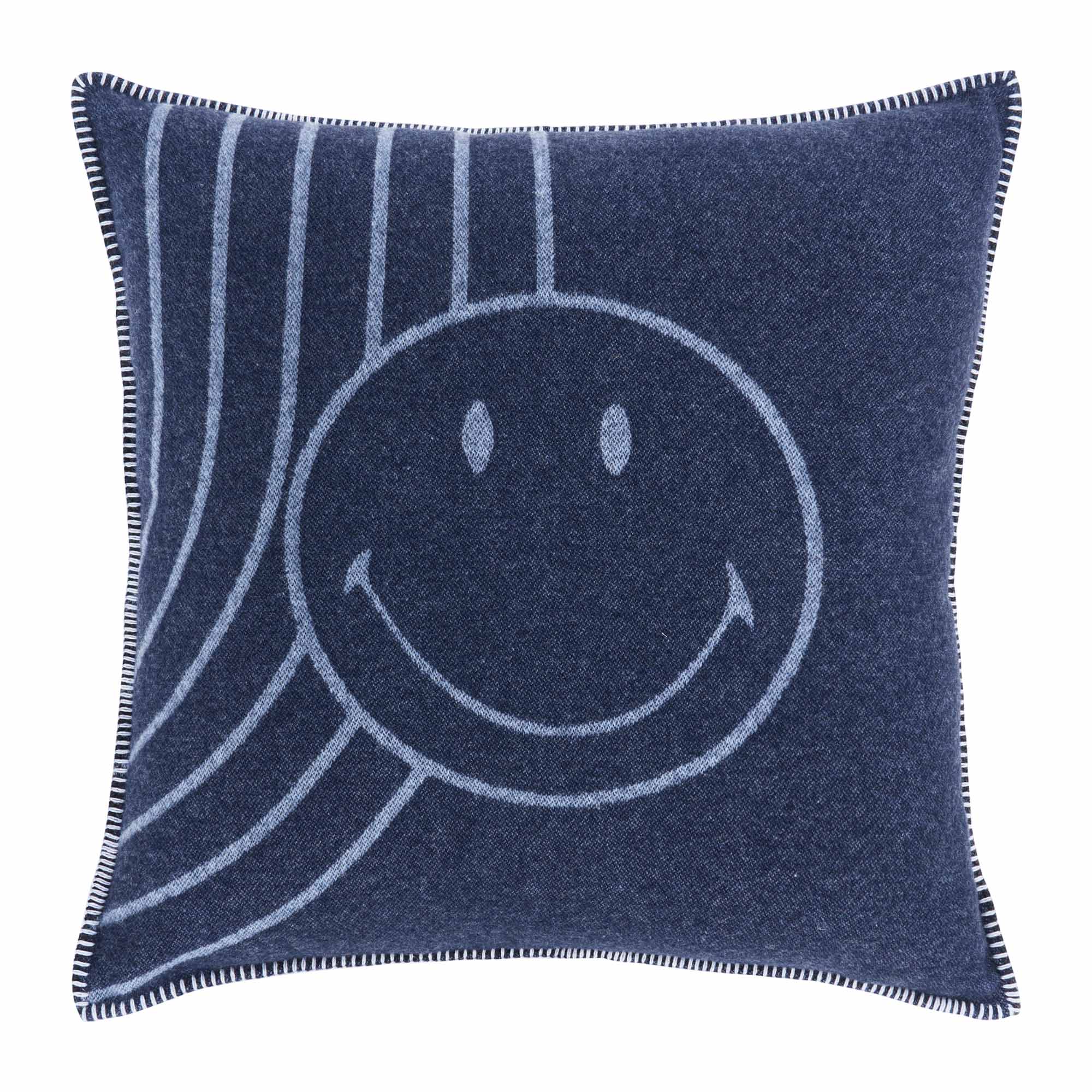 Copricuscino in Lana con Lavorazione Jacquard - Face - Image 18