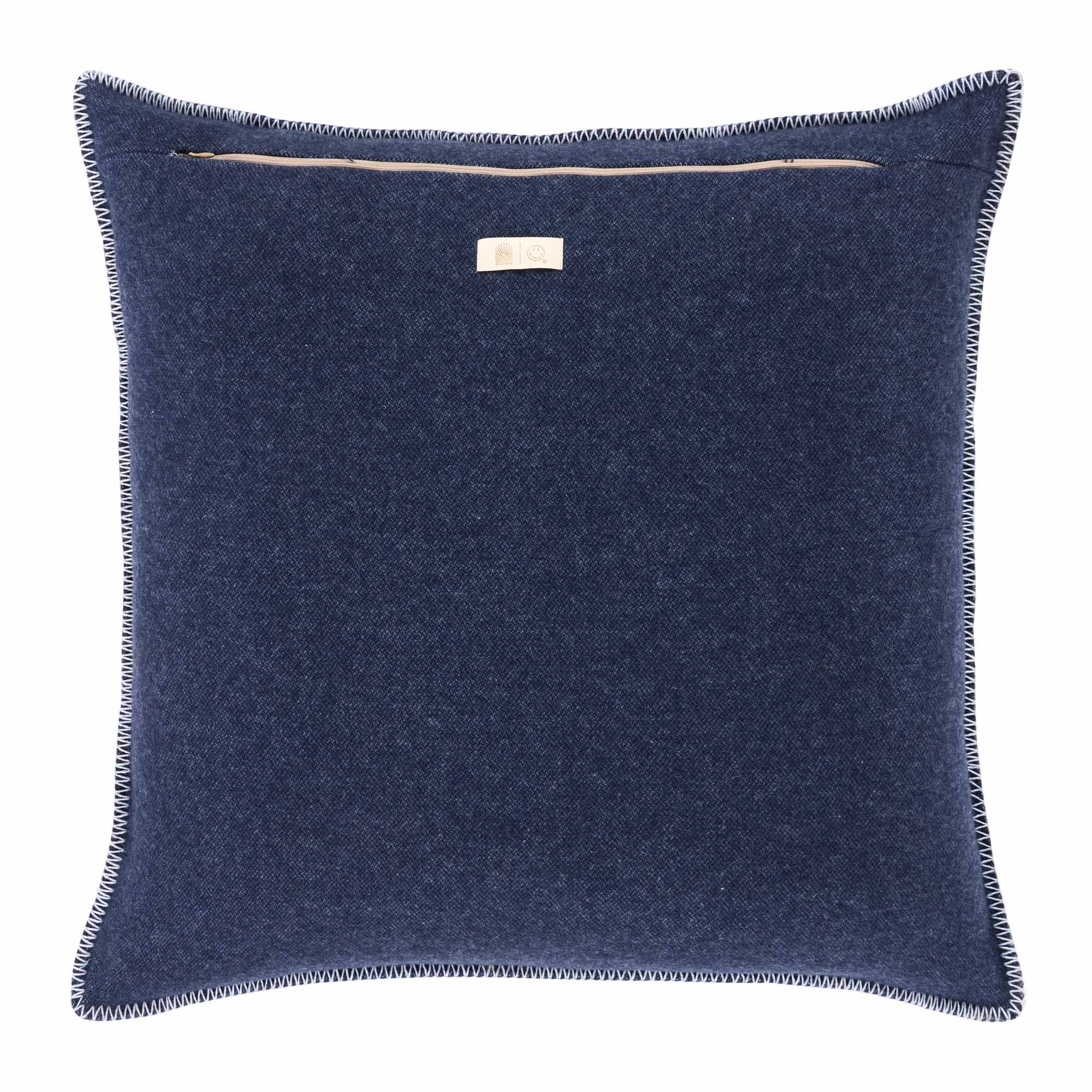Copricuscino in Lana con Lavorazione Jacquard - Face - Image 19