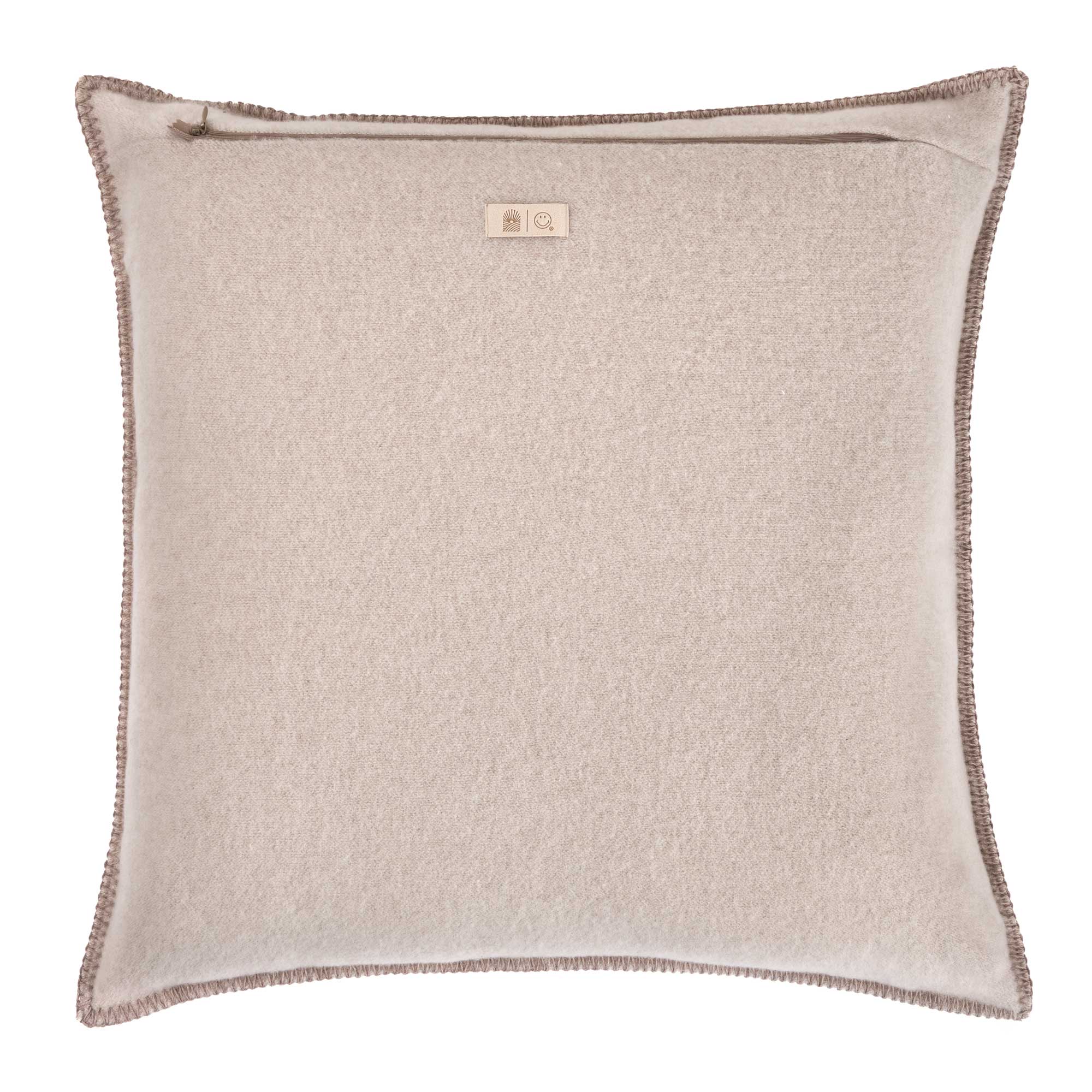 Copricuscino in Lana con Lavorazione Jacquard - Face - Image 5