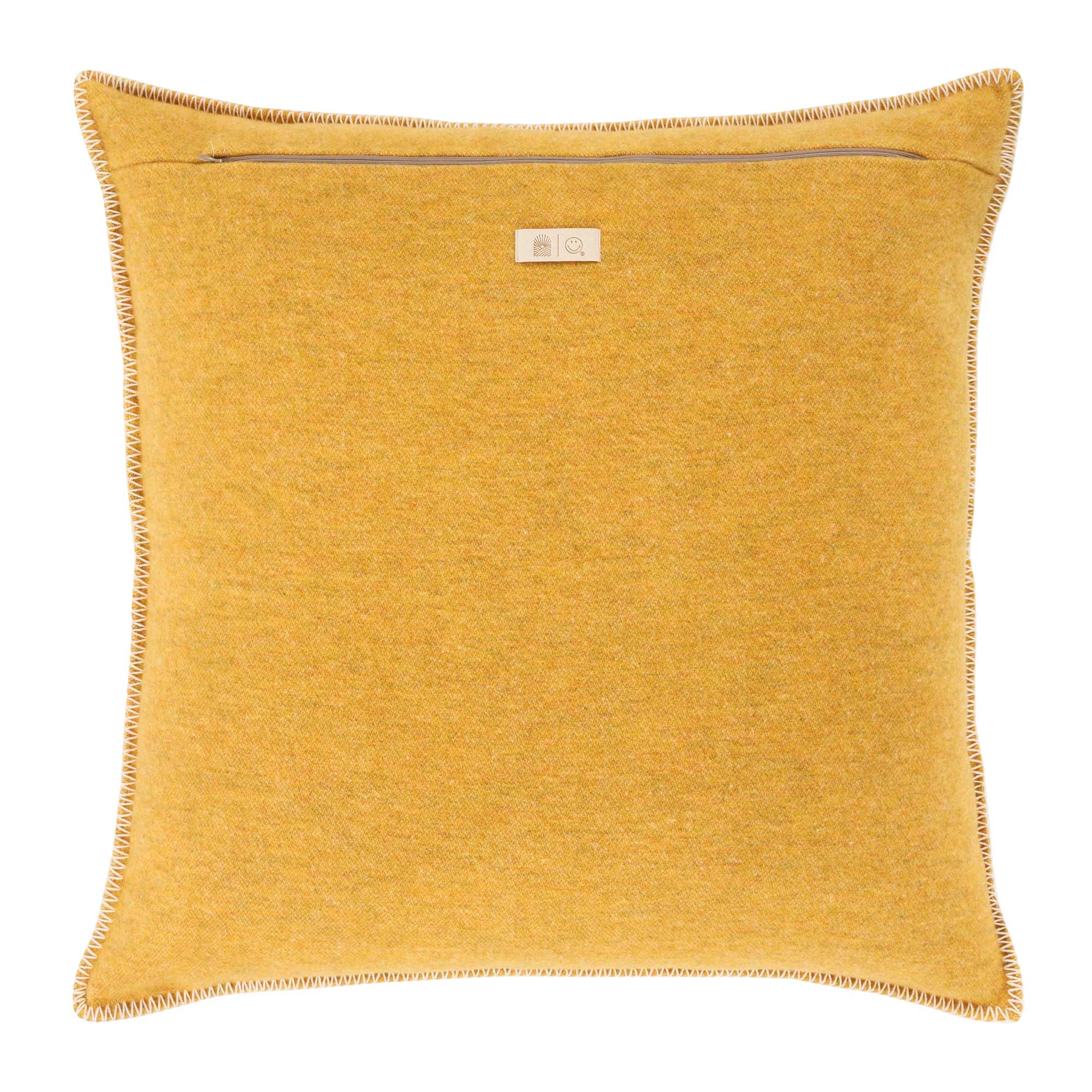 Copricuscino in Lana con Lavorazione Jacquard - Face - Image 9