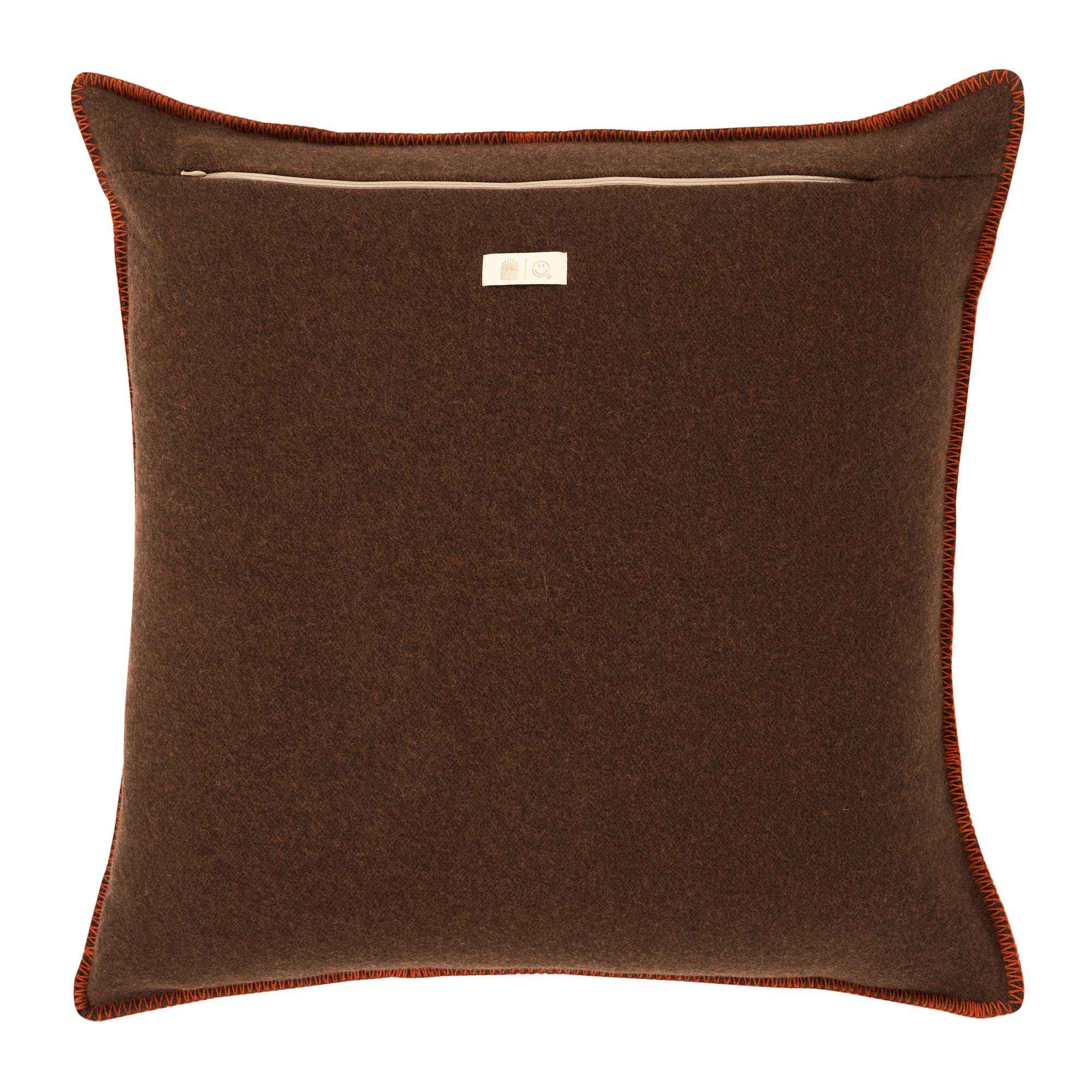 Copricuscino in Lana con Lavorazione Jacquard - Pattern - Image 11