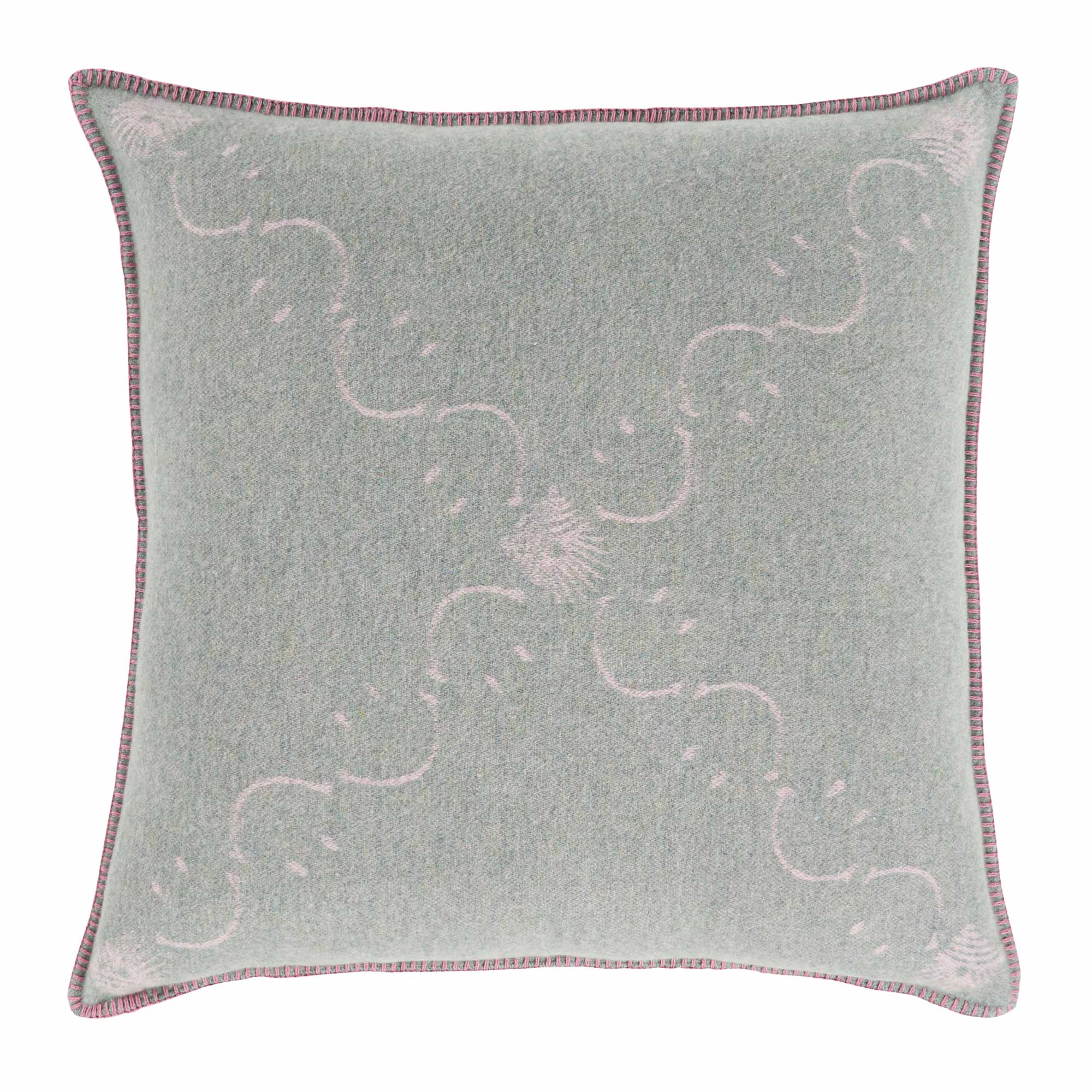Copricuscino in Lana con Lavorazione Jacquard - Pattern - Image 16