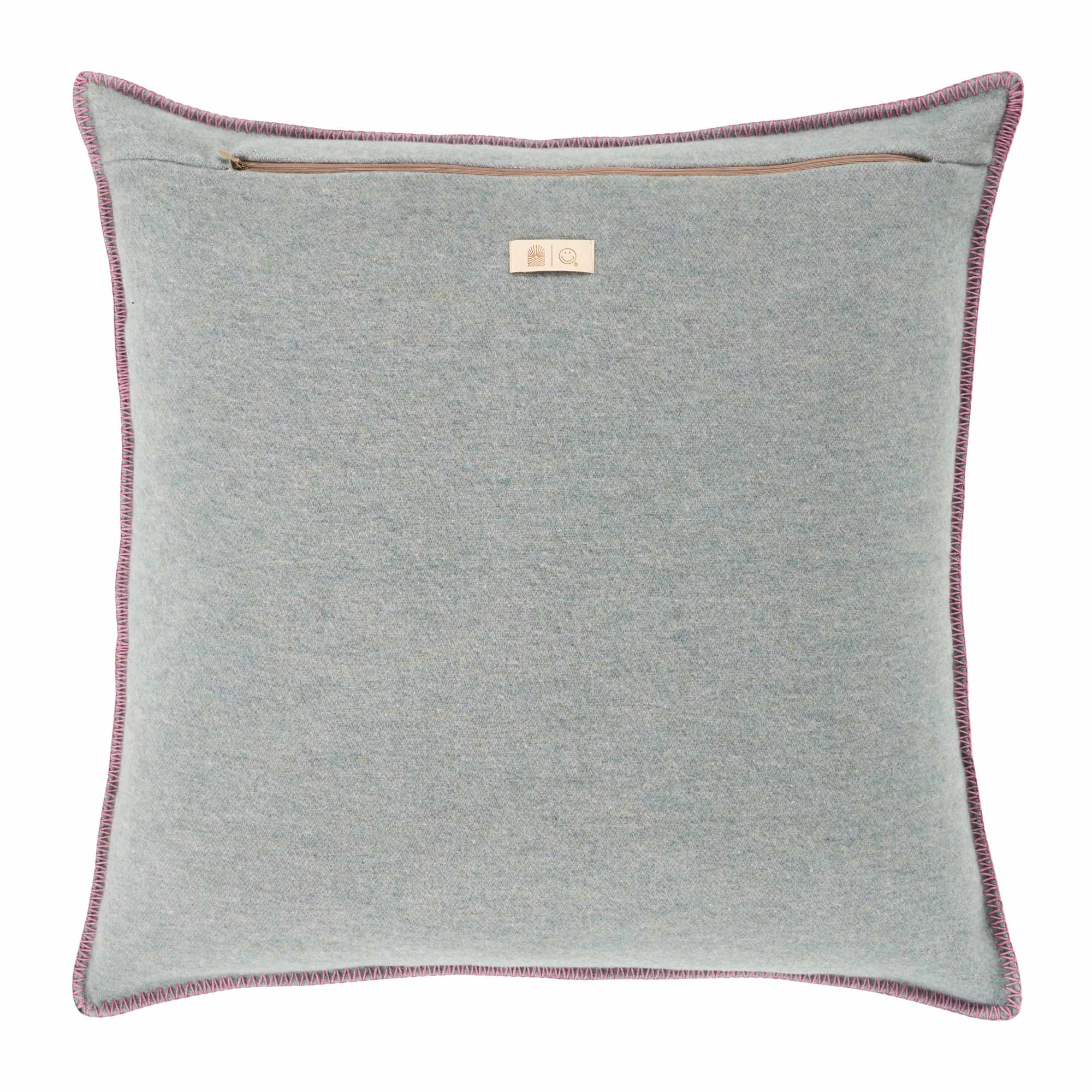 Copricuscino in Lana con Lavorazione Jacquard - Pattern - Image 17