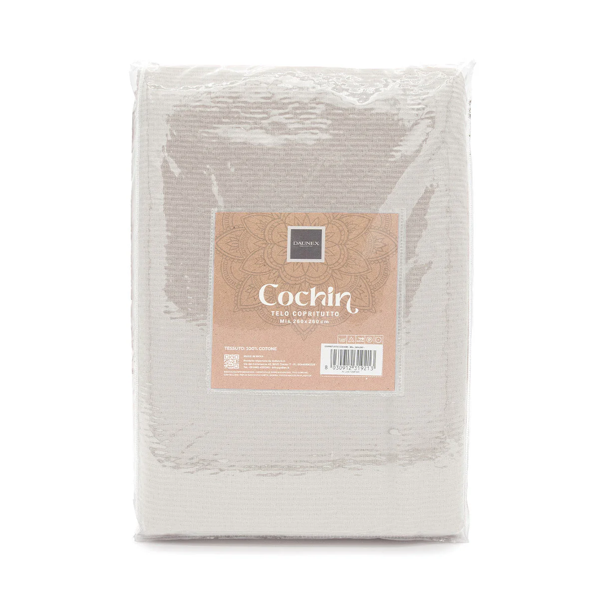 Copriletto in Cotone con Fantasia Rilievo - Cochin - Image 9