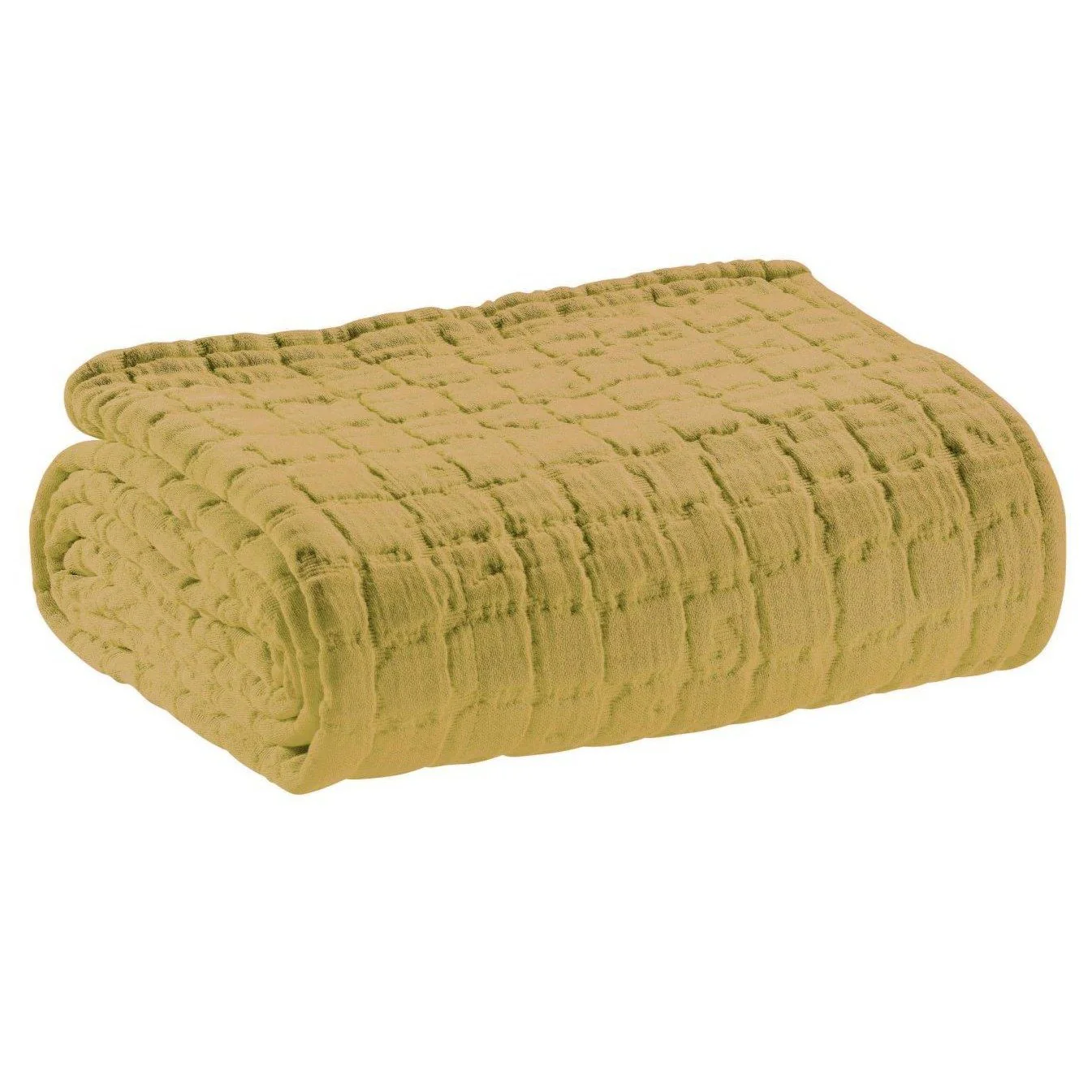 Copriletto in puro Cotone Stonewashed tinta unita - Swami - Image 11