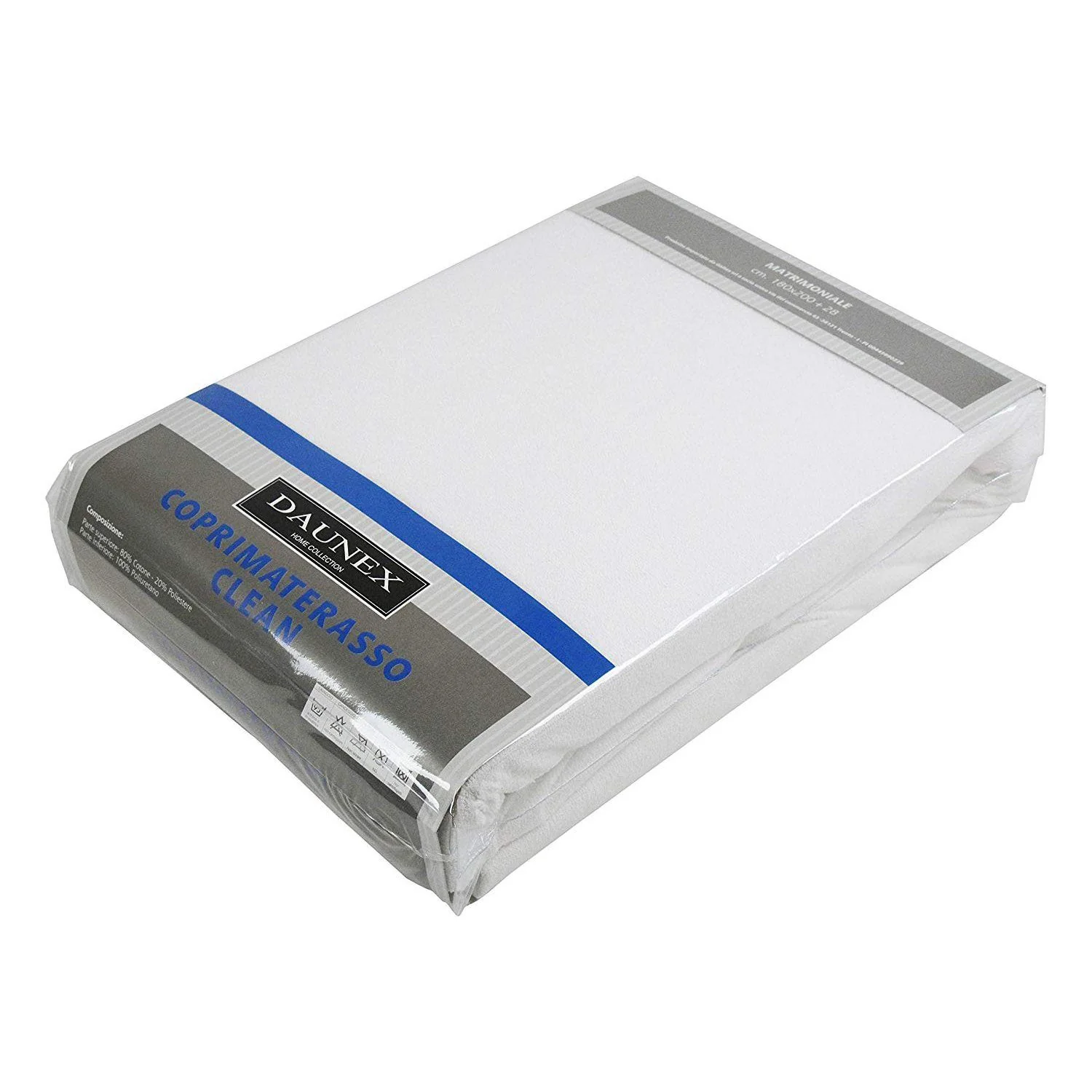 Coprimaterasso in Spugna di Cotone con Finitura Antibatterica - Clean - Image 4