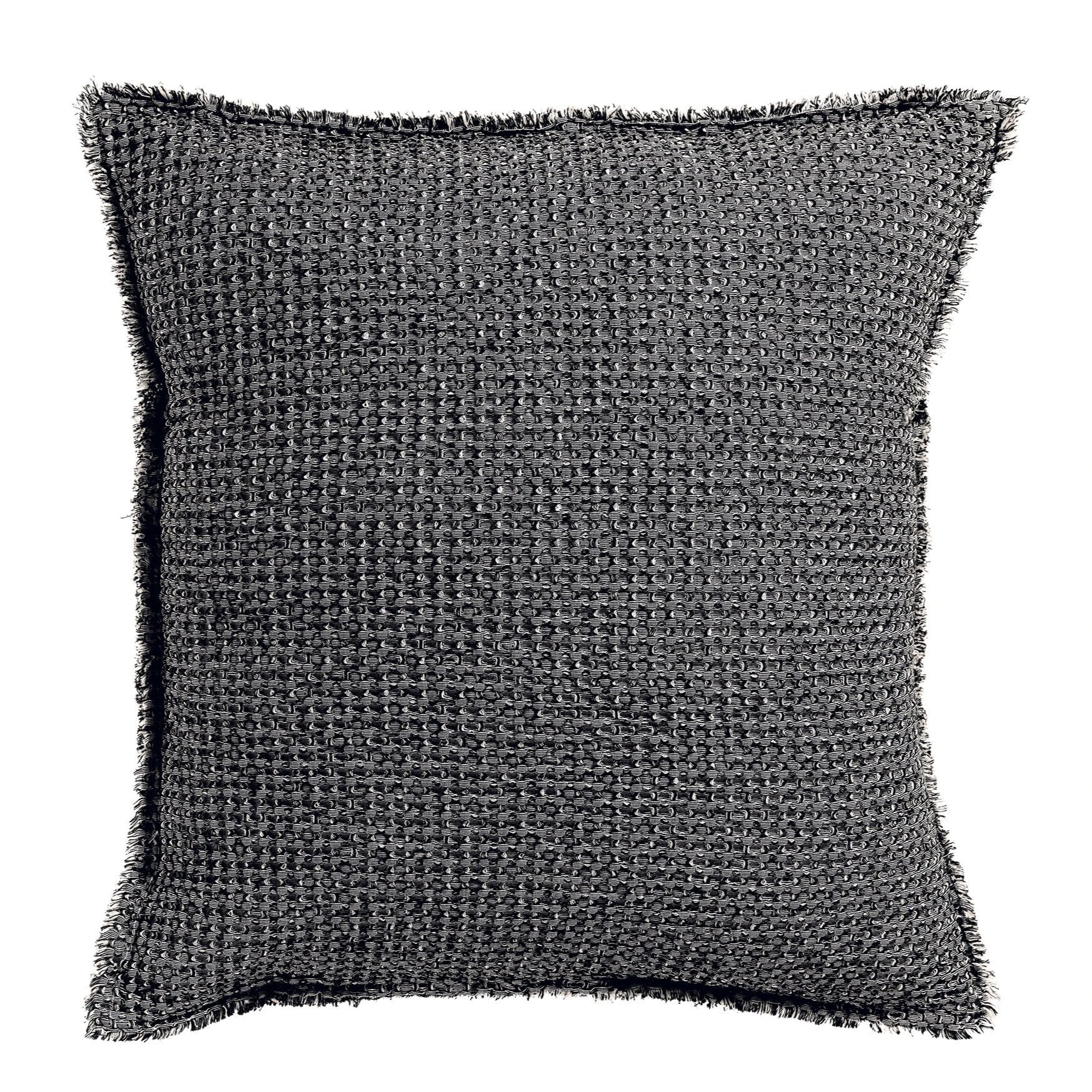 Cuscino a Nido D'Ape StoneWashed in Cotone Chambray Tinta Unita - Maia Chambray - Image 9