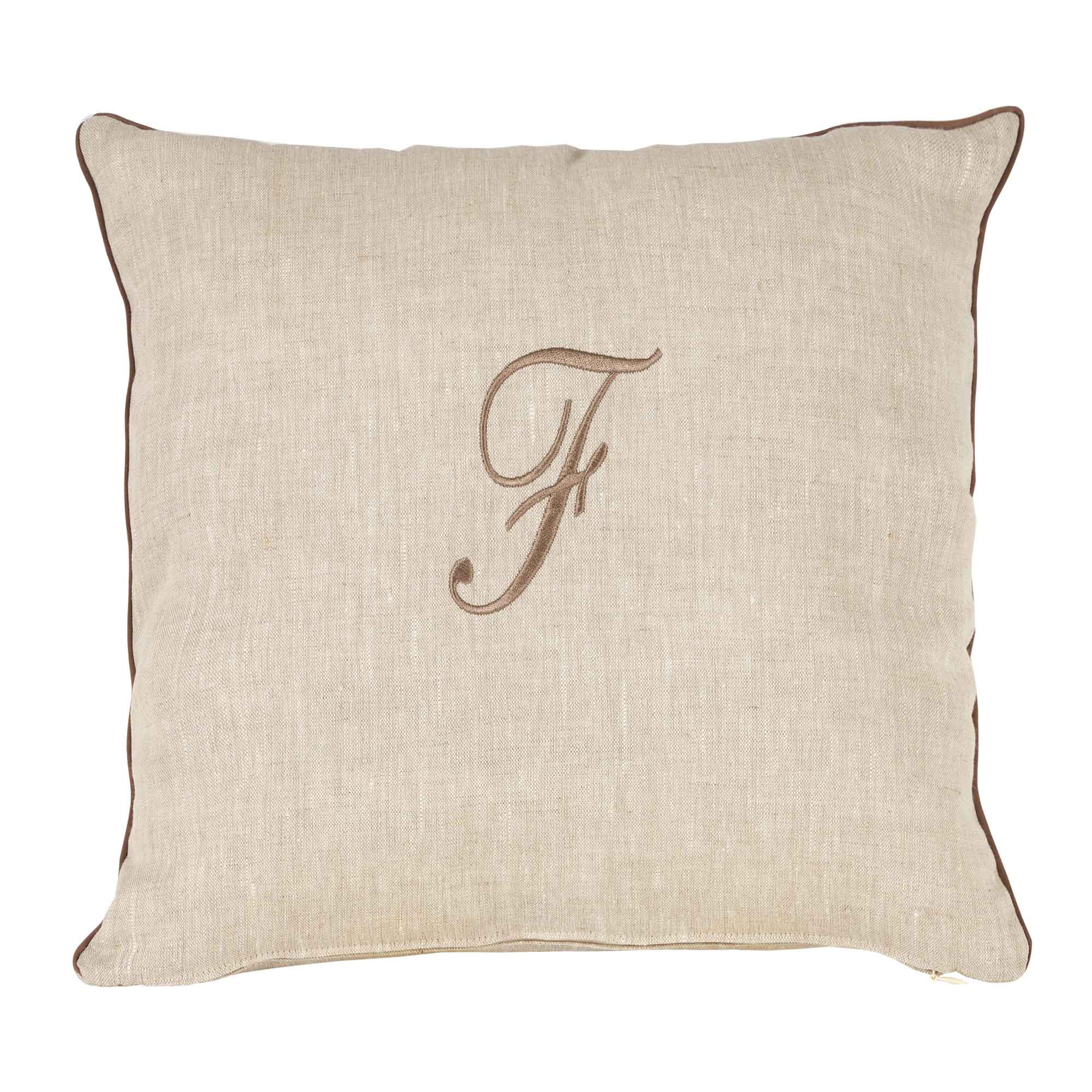 Cuscino Arredo in Lino Con Cifre - Santiago - Image 10
