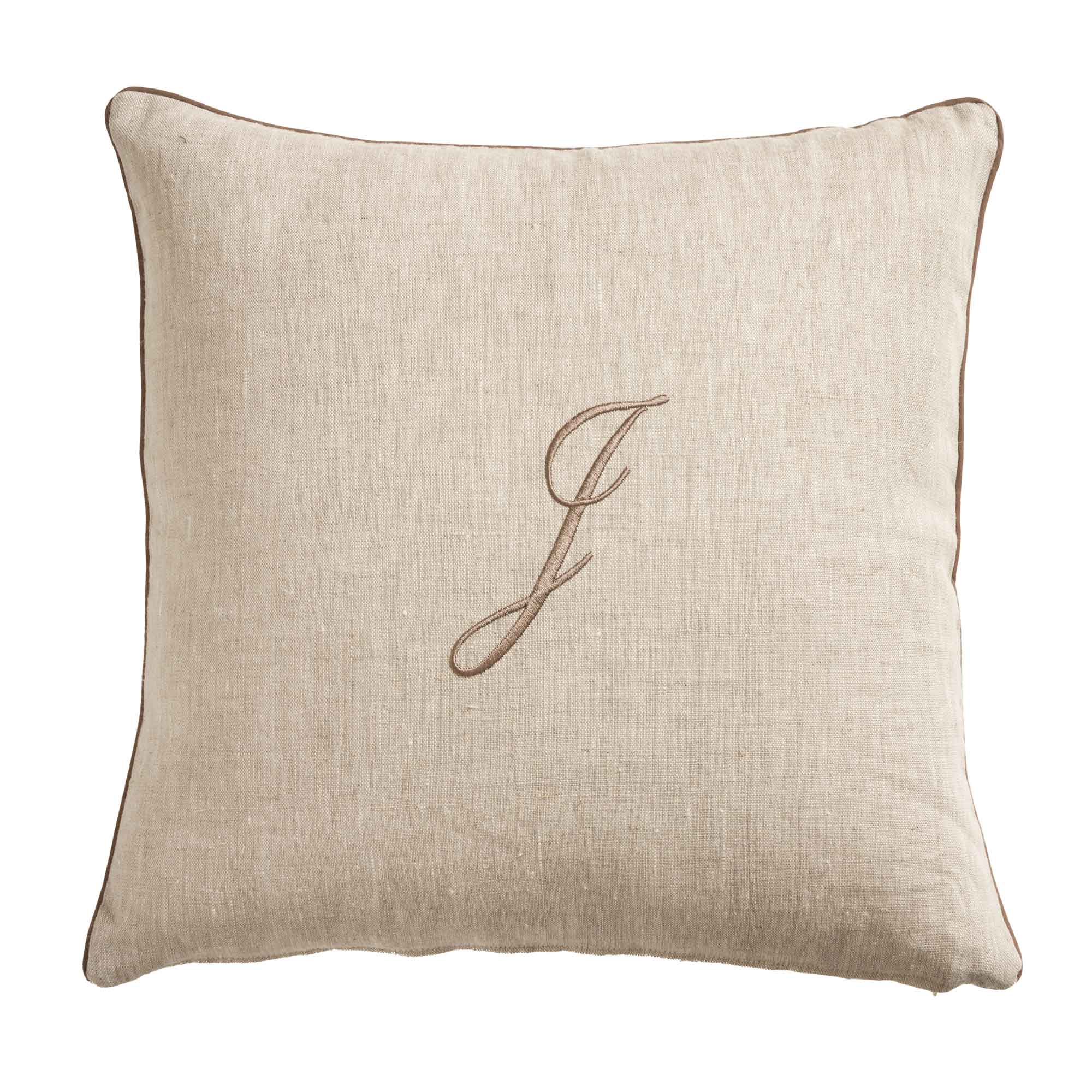 Cuscino Arredo in Lino Con Cifre - Santiago - Image 14