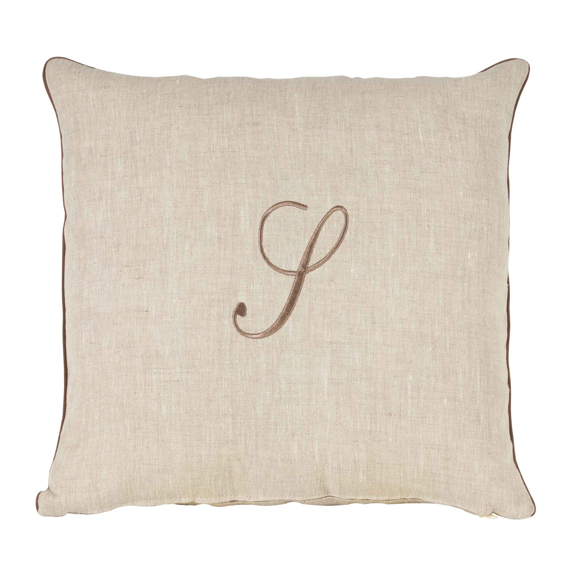Cuscino Arredo in Lino Con Cifre - Santiago - Image 23