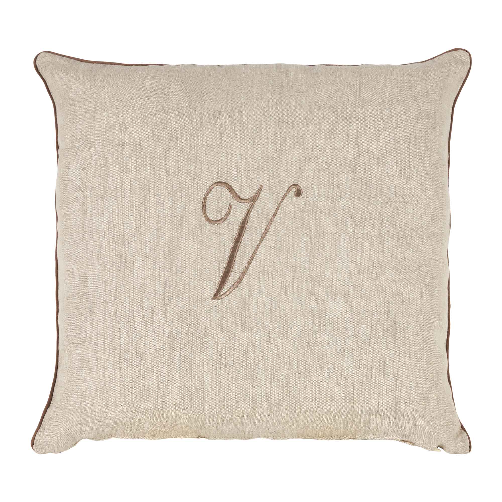 Cuscino Arredo in Lino Con Cifre - Santiago - Image 26