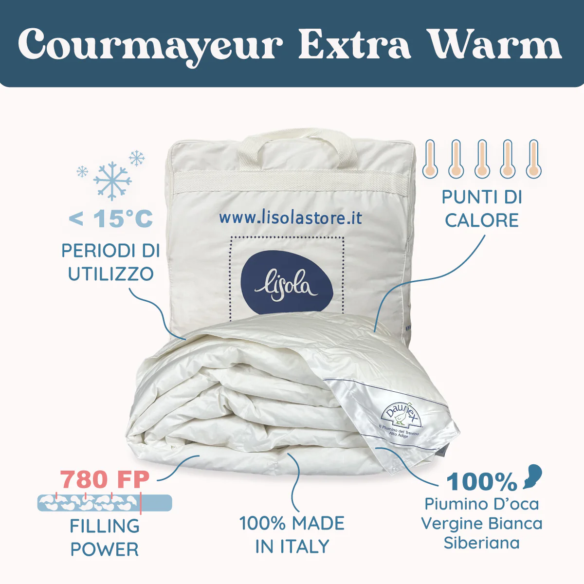 Daunex Courmayeur Piumino Siberiano Extra Warm - Image 2