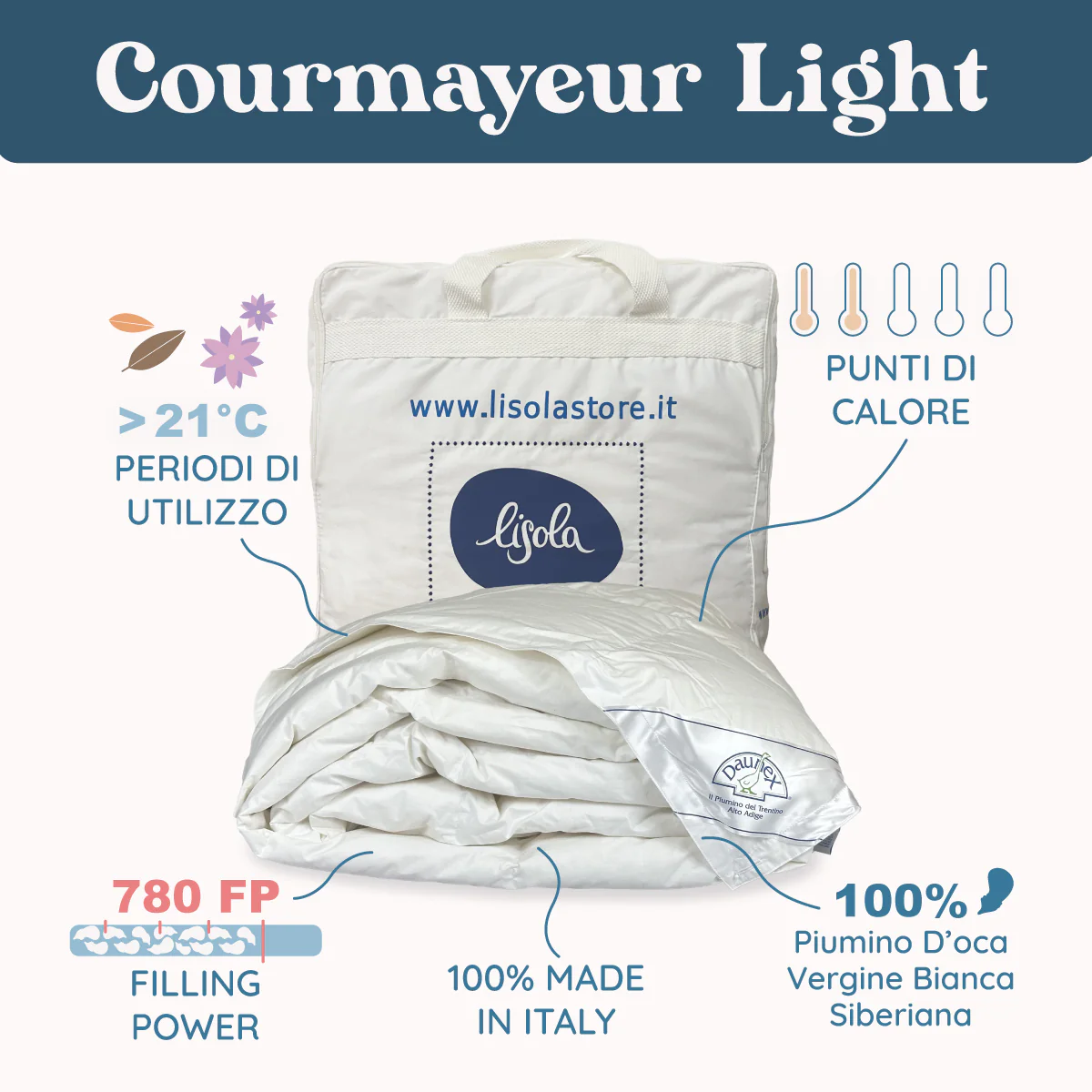 Daunex Courmayeur Piumino Siberiano Light - Image 2