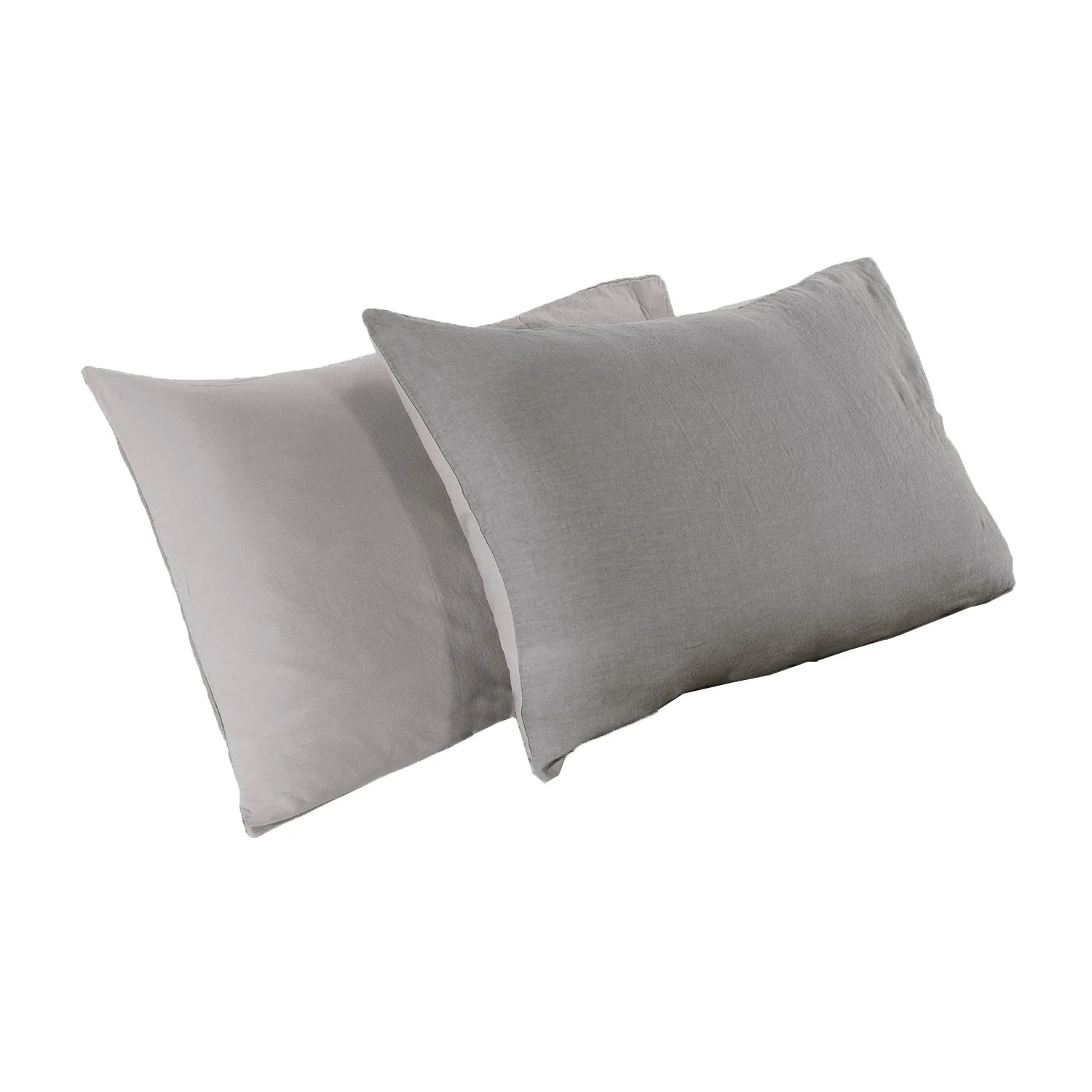 Federa Cotone e Lino StoneWashed No Stiro - Loira - Image 10